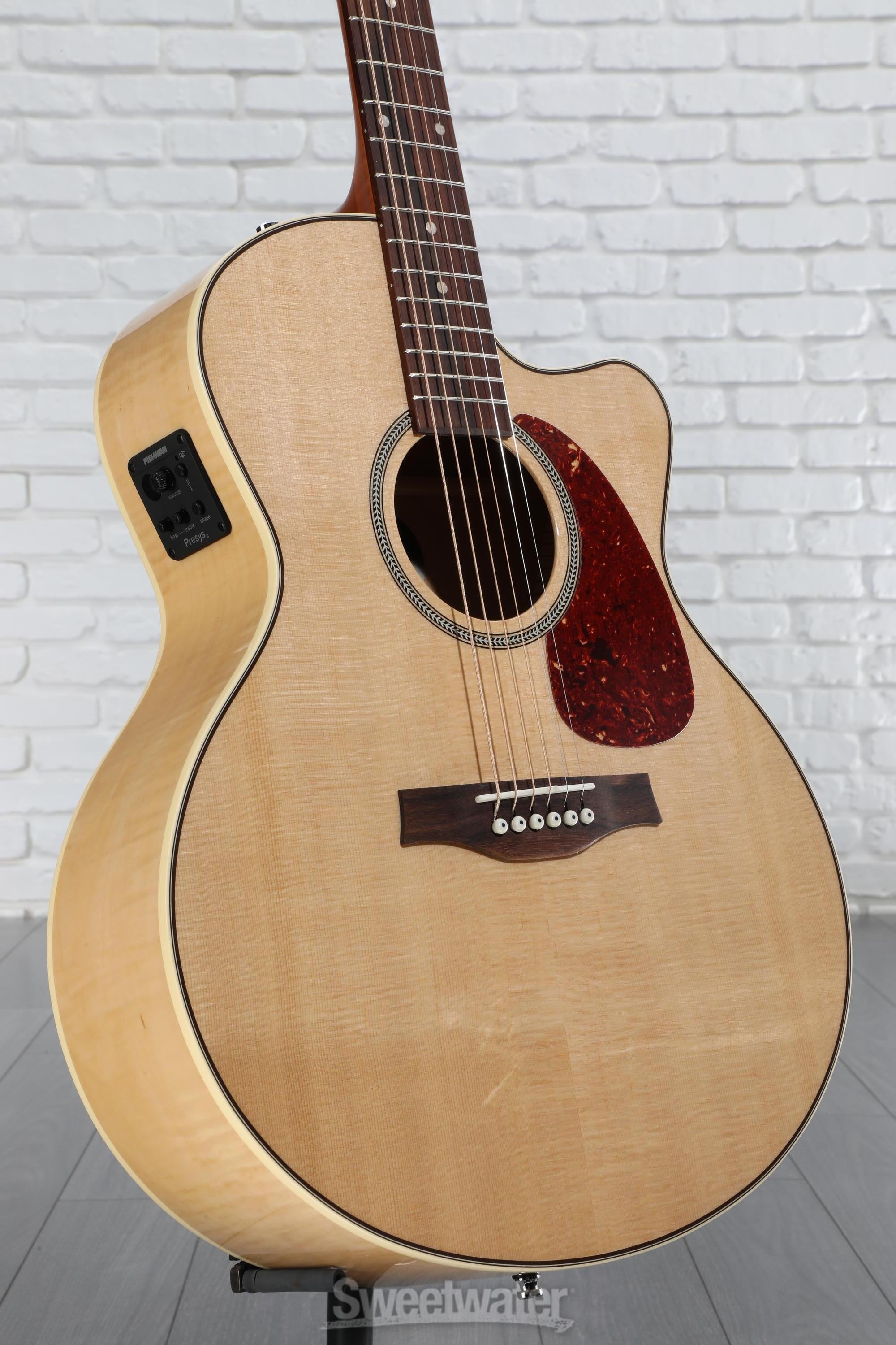 Seagull Guitars Performer Cutaway Mini-Jumbo Flame Maple