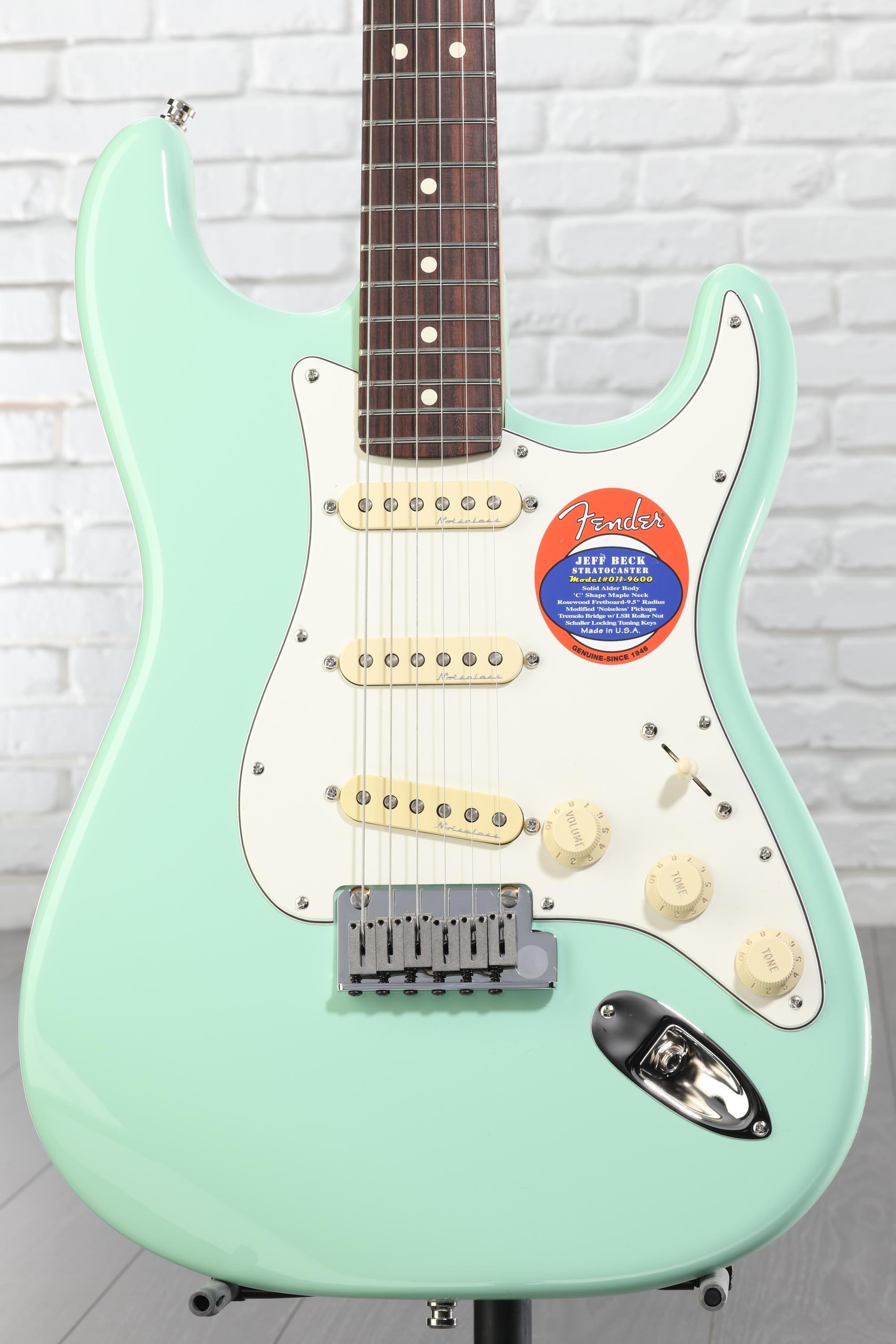 Fender Jeff Beck Stratocaster - Surf Green with Rosewood