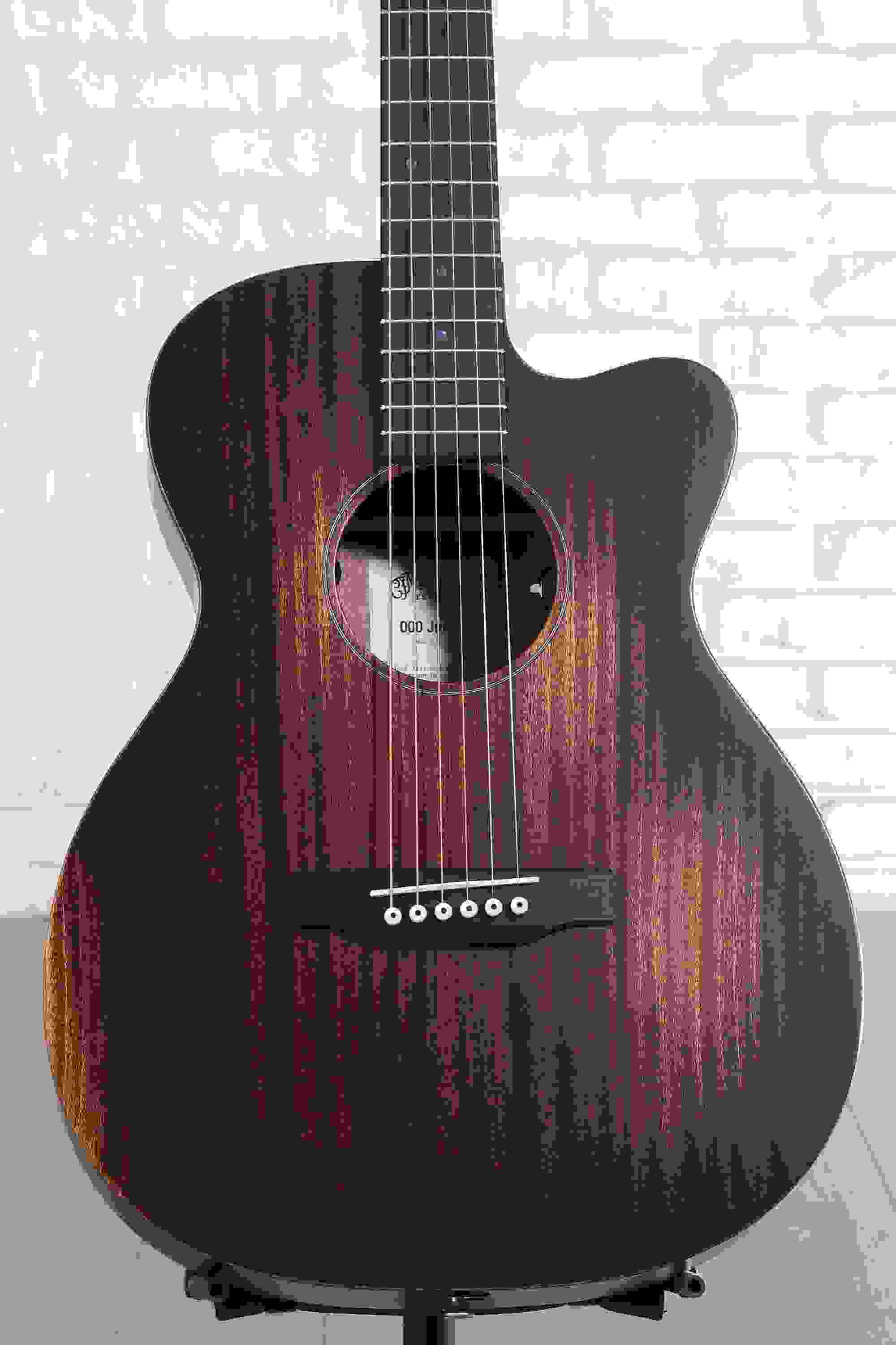 Martin 000C Jr-E StreetMaster Acoustic-electric Guitar - Dark Mahogany Distressed