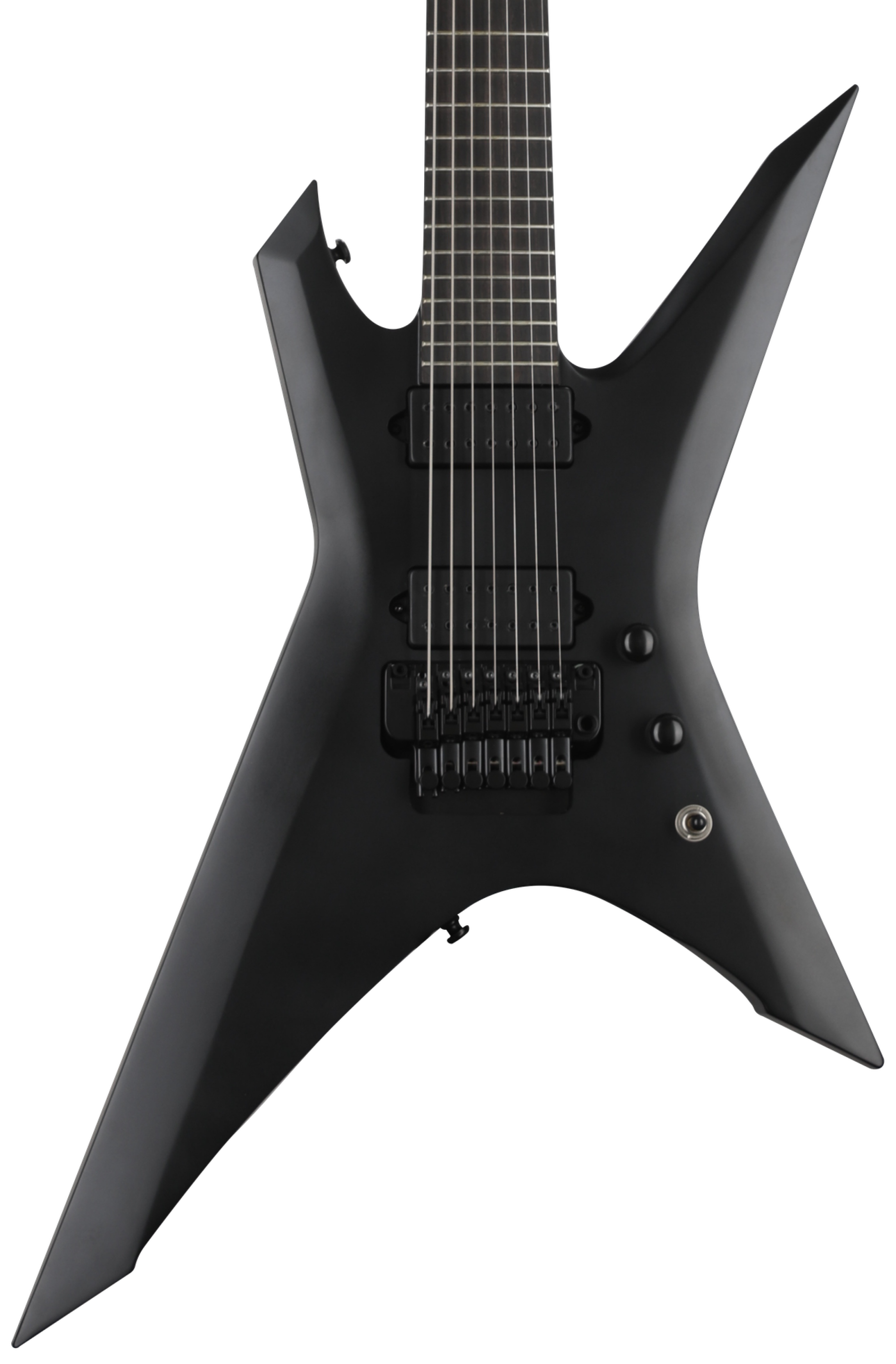 Ibanez Iron Label Xiphos 7-string - Black Flat