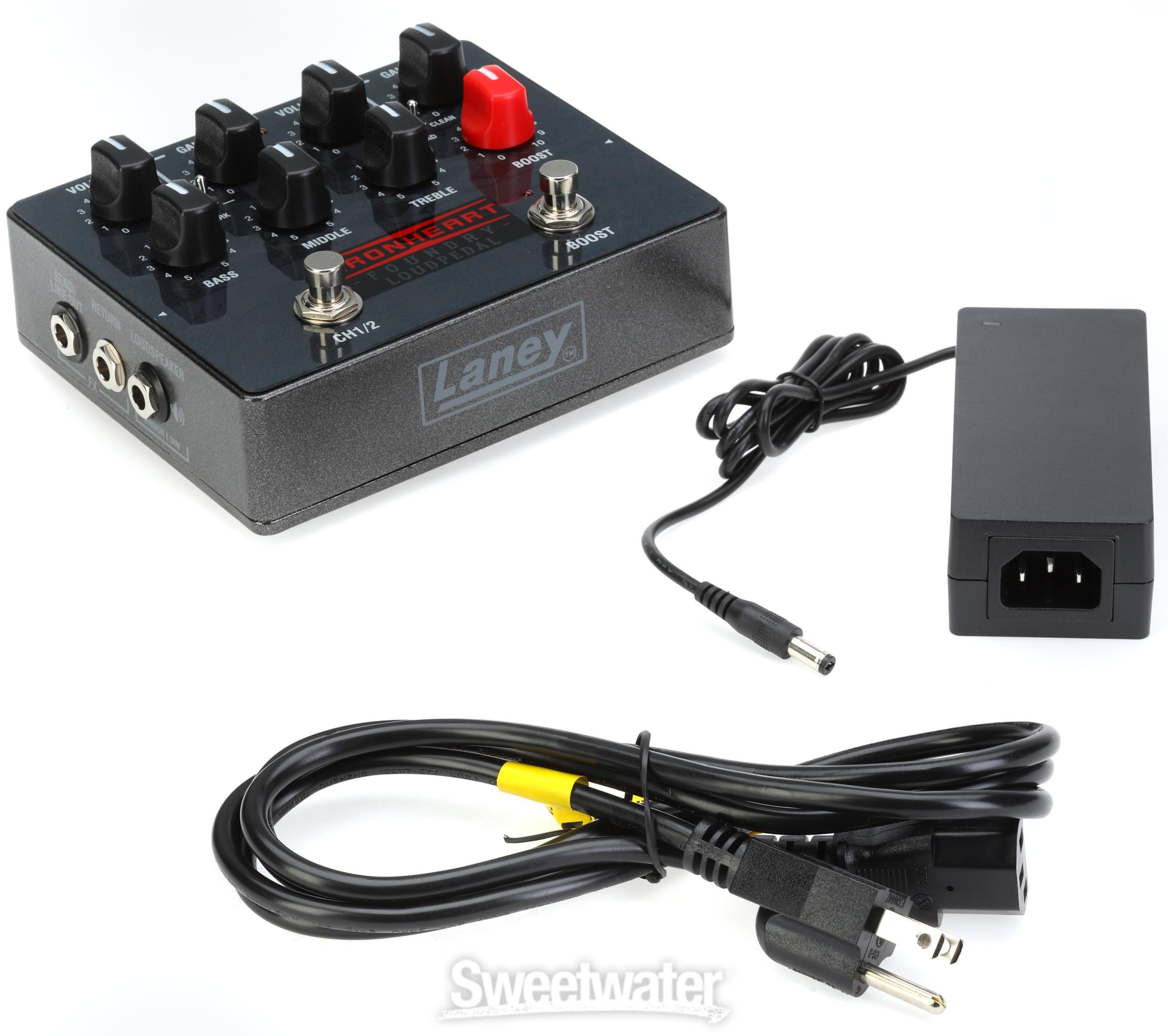 Laney Foundry Series Ironheart Loudpedal 2-channel Power Amp Pedal 