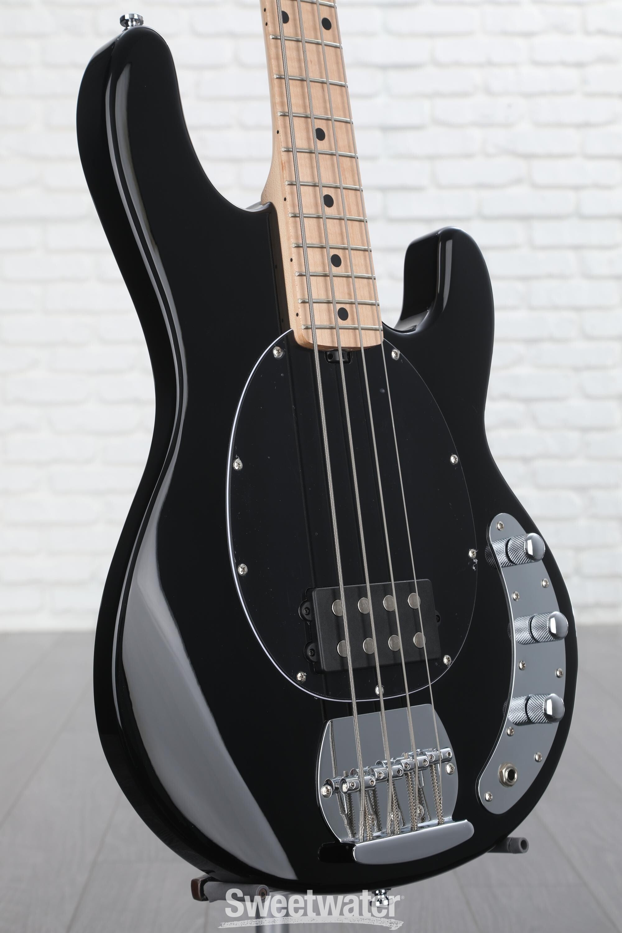 Sterling By Music Man StingRay RAY4 Bass Guitar - Black