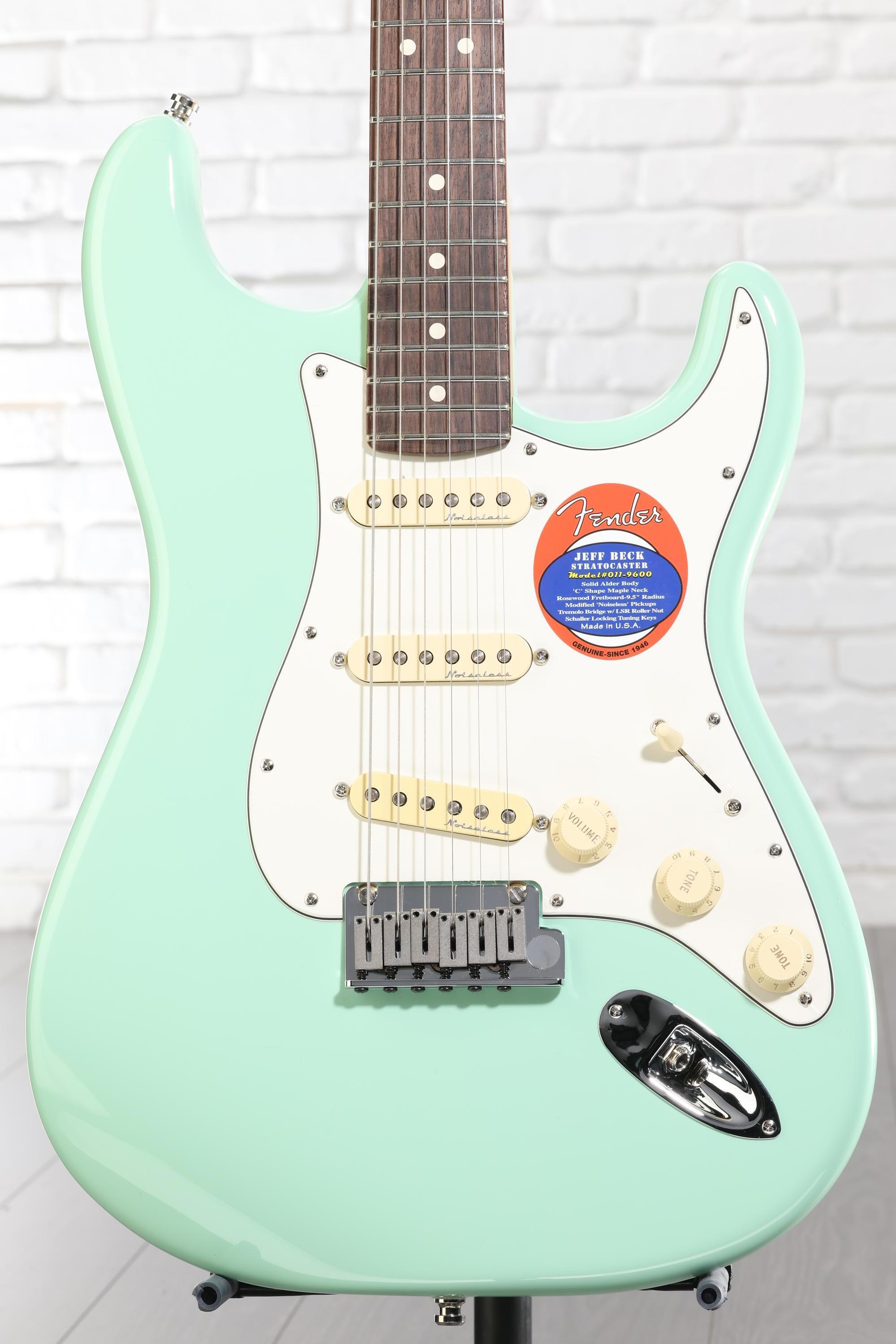 Fender Jeff Beck Stratocaster - Surf Green with Rosewood