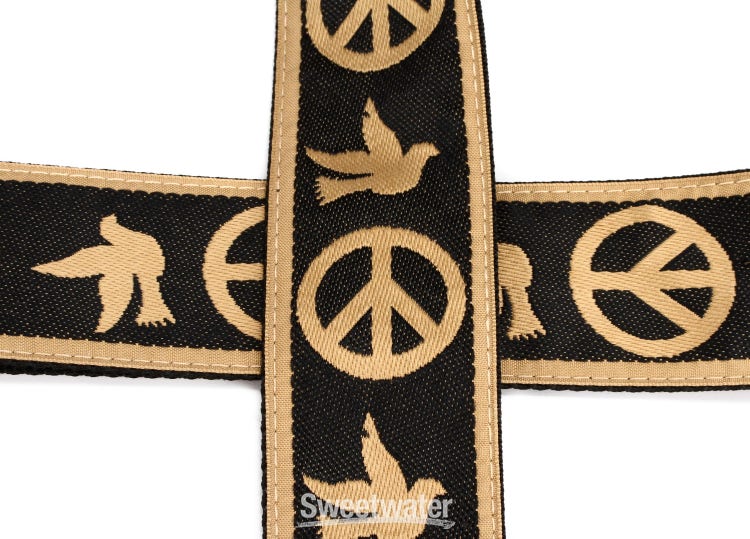 Ernie Ball Jacquard Guitar Strap - Peace Love Dove