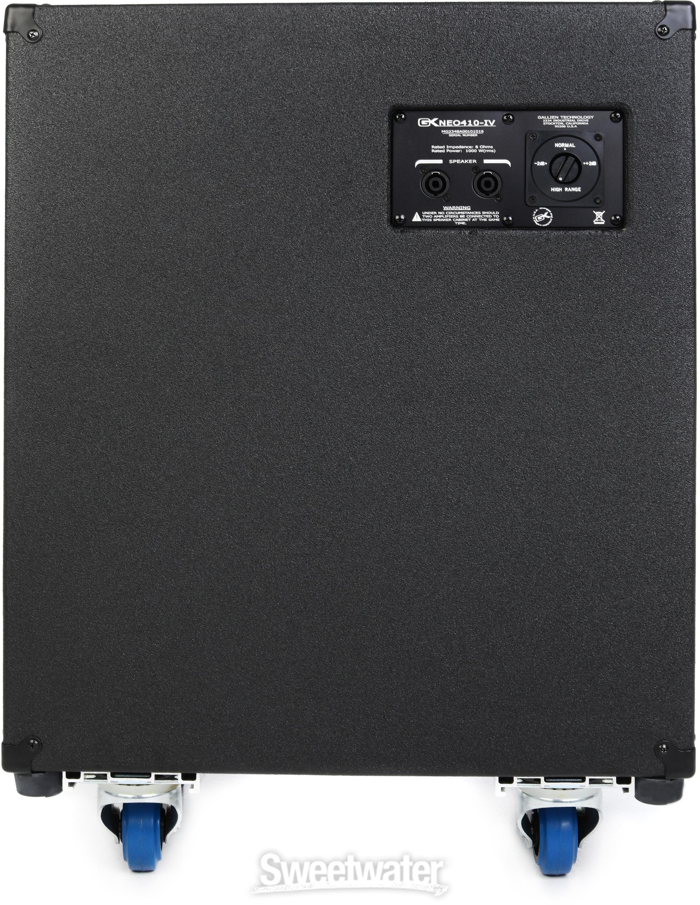 Gallien-Krueger NEO IV 4 x 10-inch 1000-watt 8-ohm Bass Cabinet