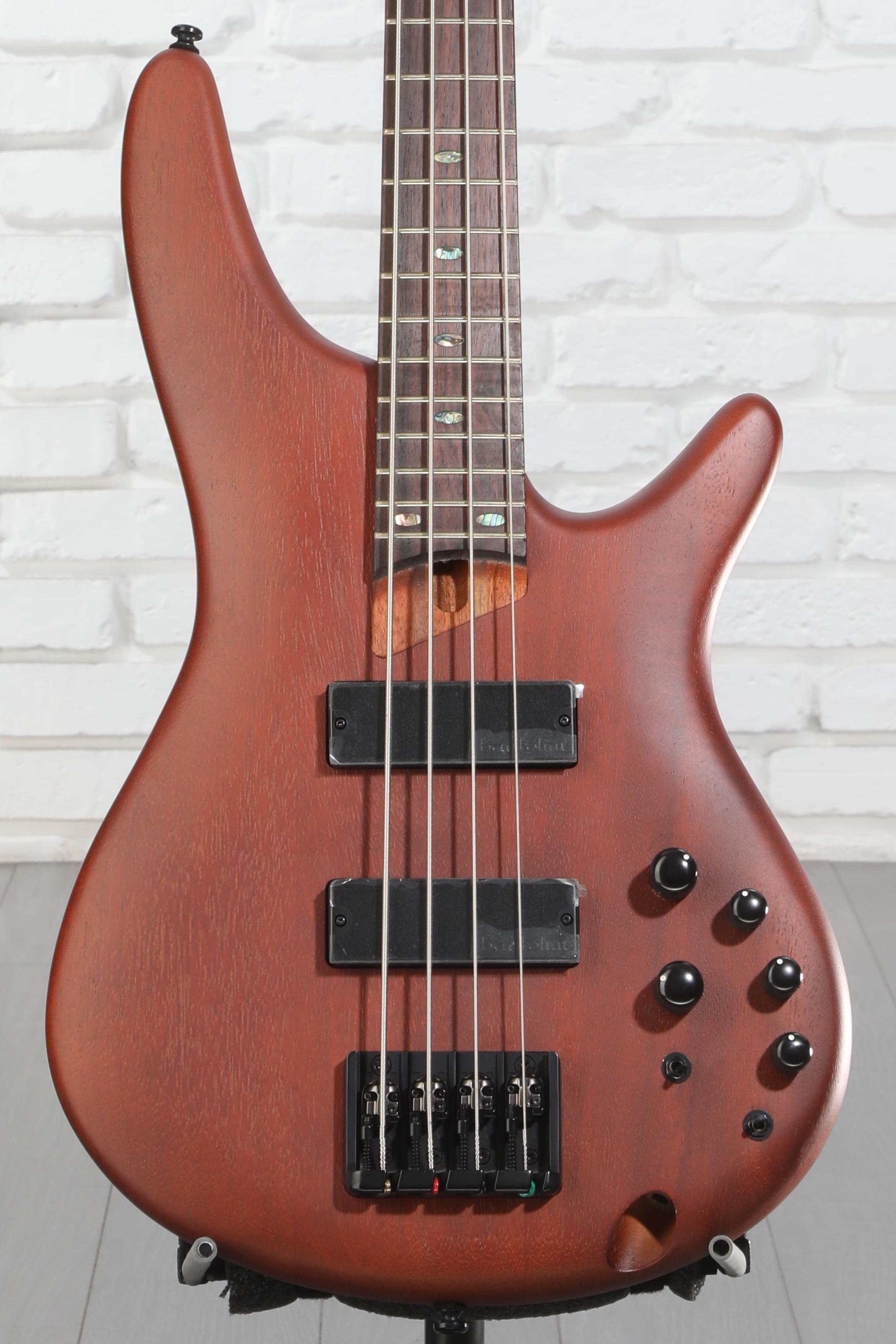 Ibanez SR500E エレキベース パープル 美品 ギグバッグ＆付属品付き Ibanez SR500E BAB Standard - black aurora burst Solid body