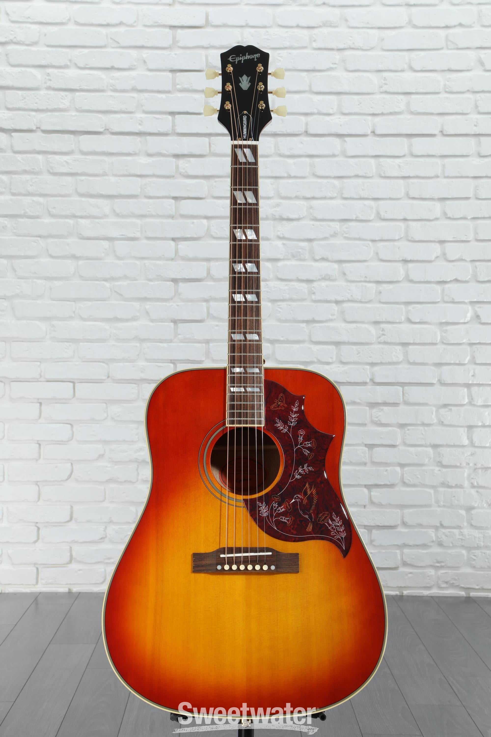 Epiphone hummingbird masterbilt 美品 Epiphone Masterbilt Hummingbird Cherry Sunburst