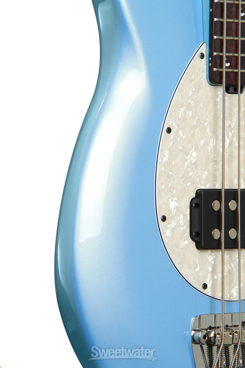 Ernie Ball Music Man Bongo 4 H Piezo - Sky Blue | Sweetwater