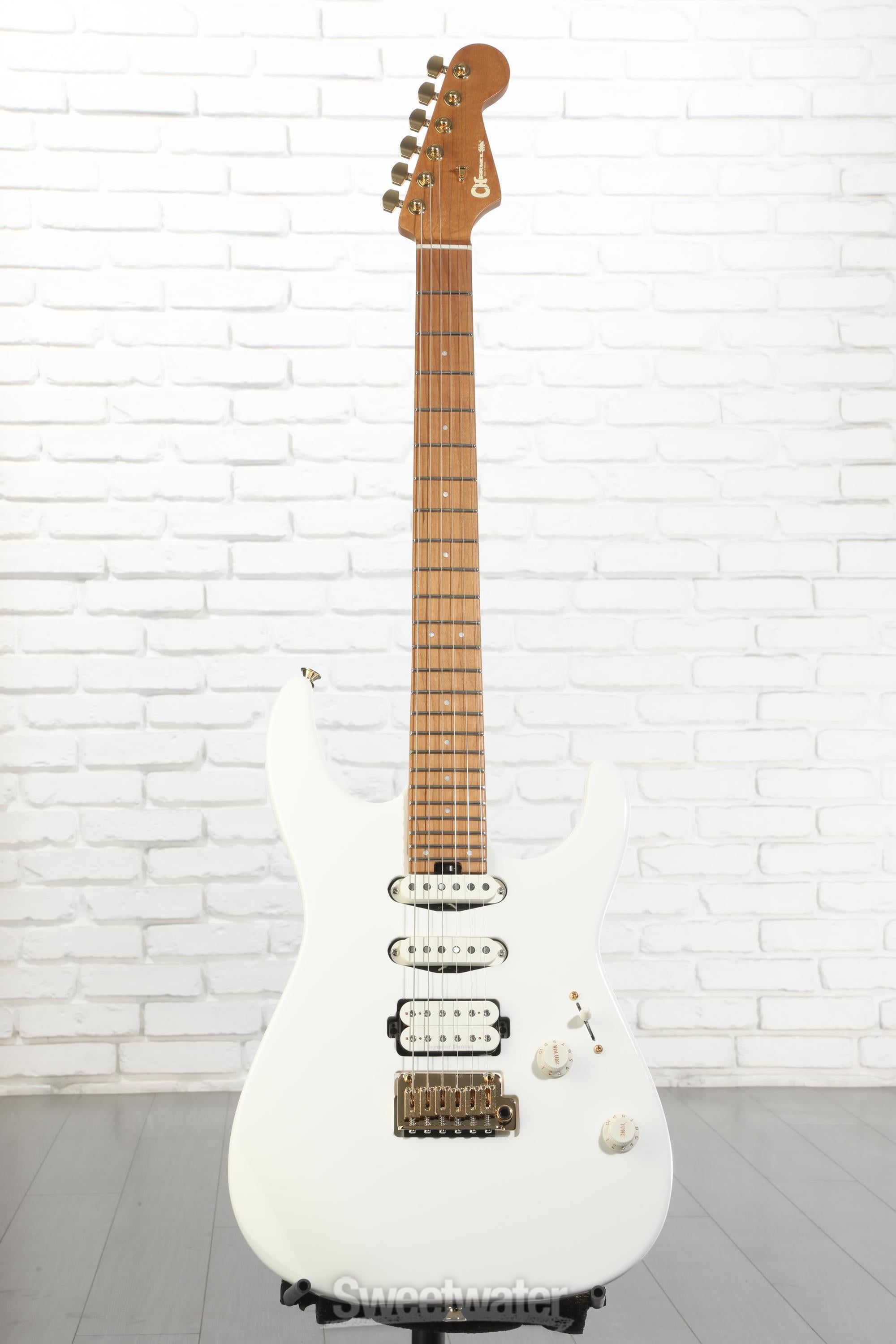 【2025年7月購入】Charvel Pro-Mod DK24 HSS Charvel Pro-Mod DK24 HSS Electric Guitar - Snow White | Sweetwater