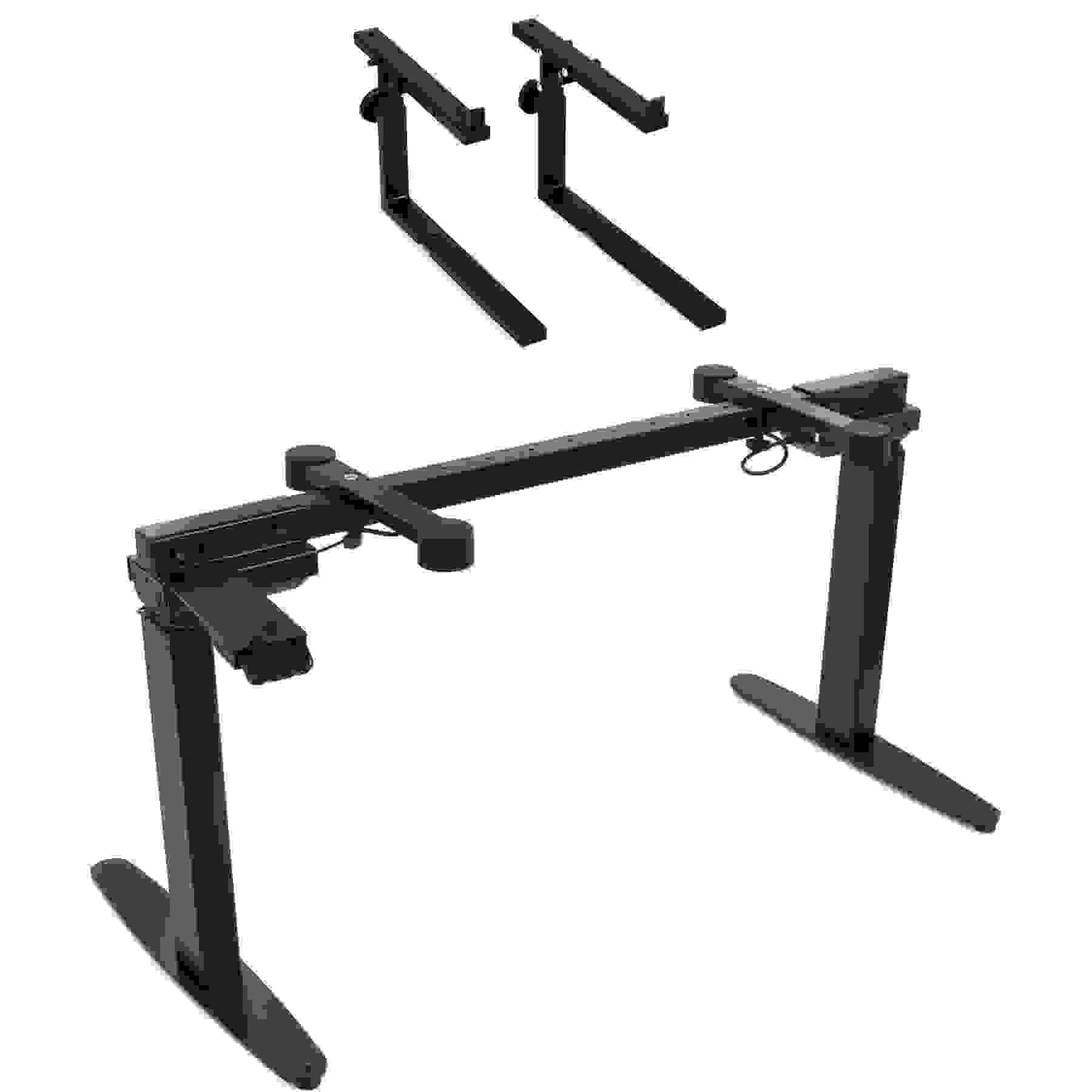 K&M 18800 Omega-E Powered Height-Adjustable Keyboard Stand and 2nd Tier Bundle