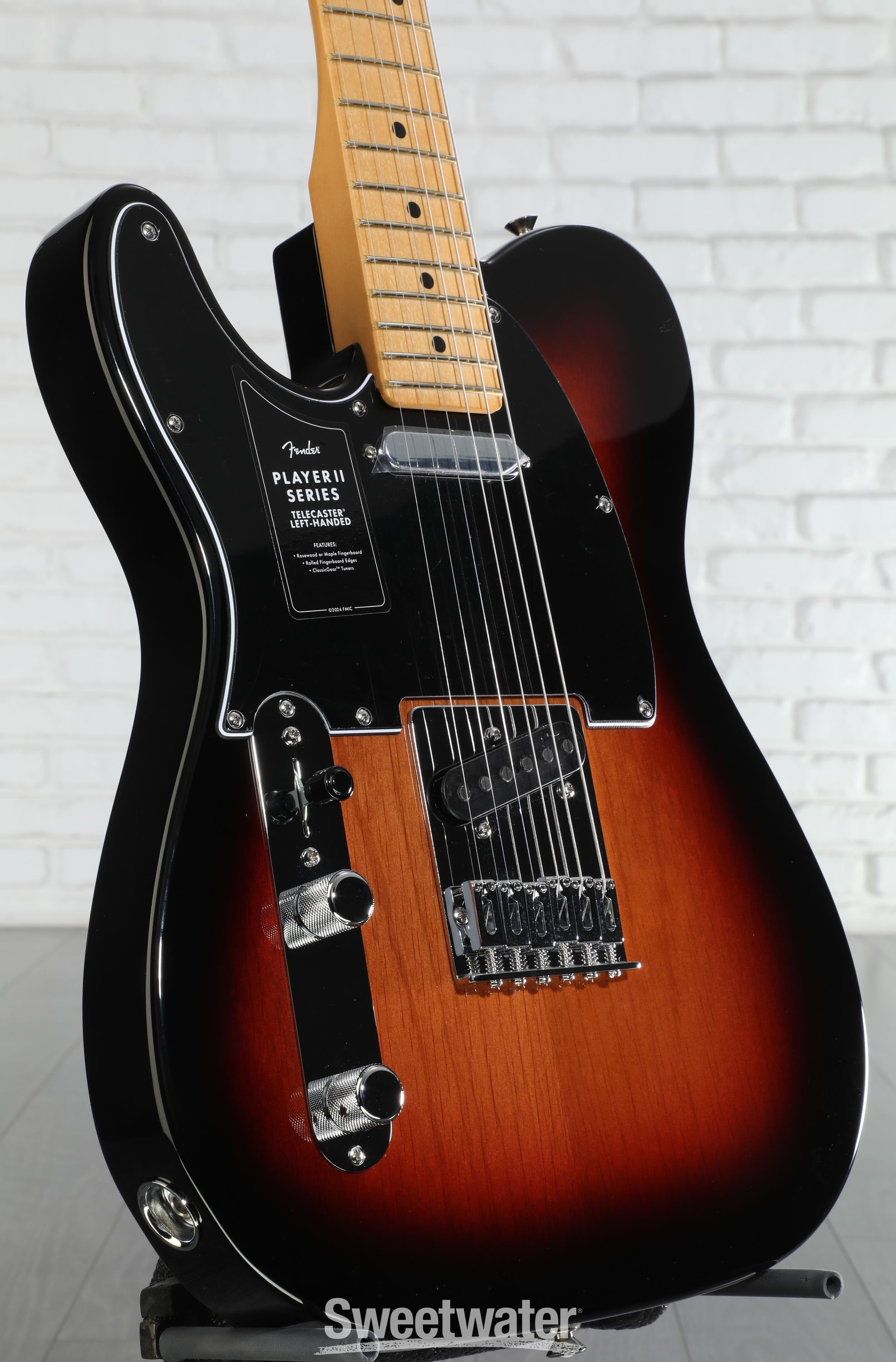 Fender Player II Telecaster Left-handed Electric Guitar - 3-color
