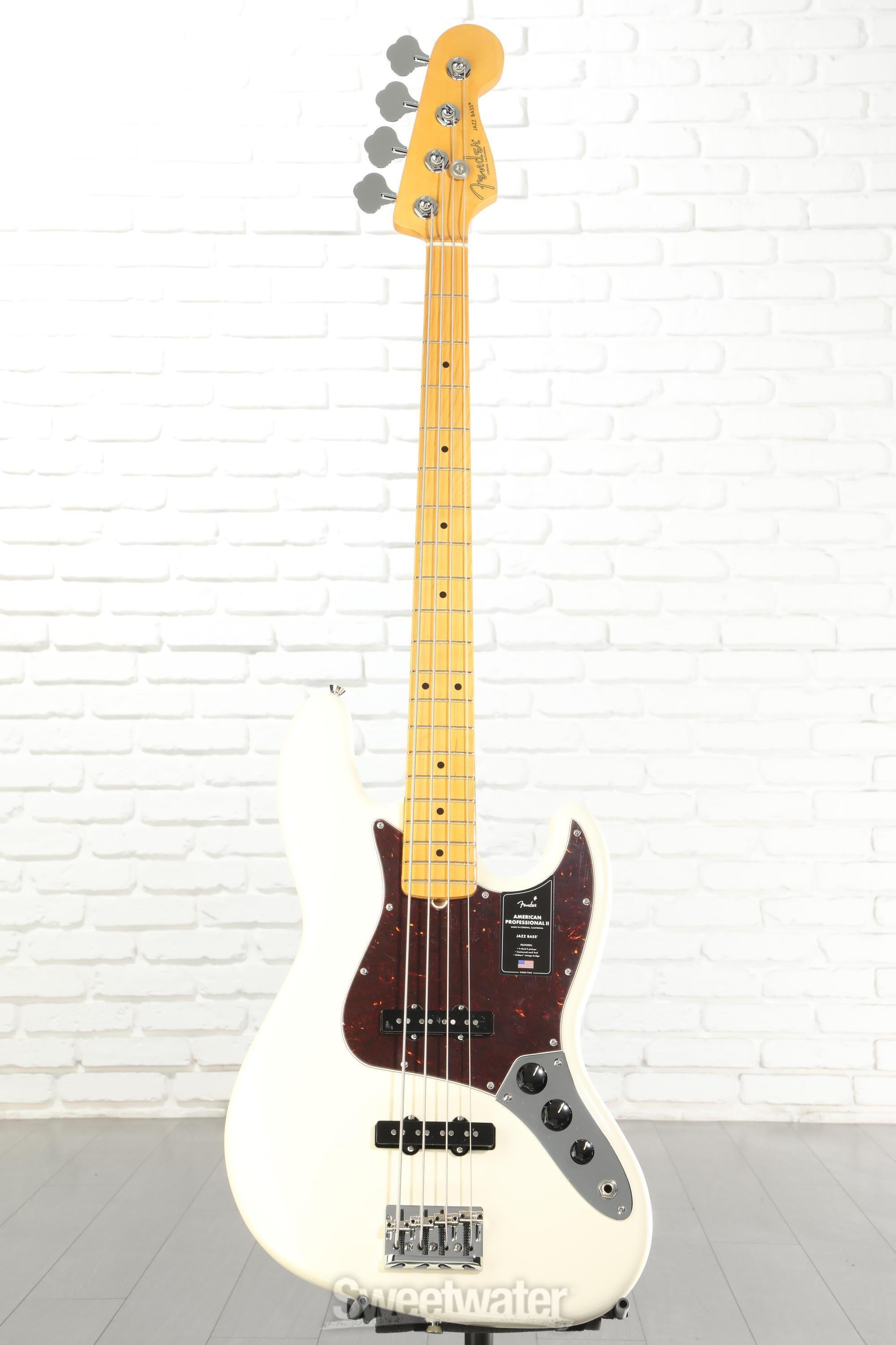 Fender American Professional II Jazz Bass - Olympic White with