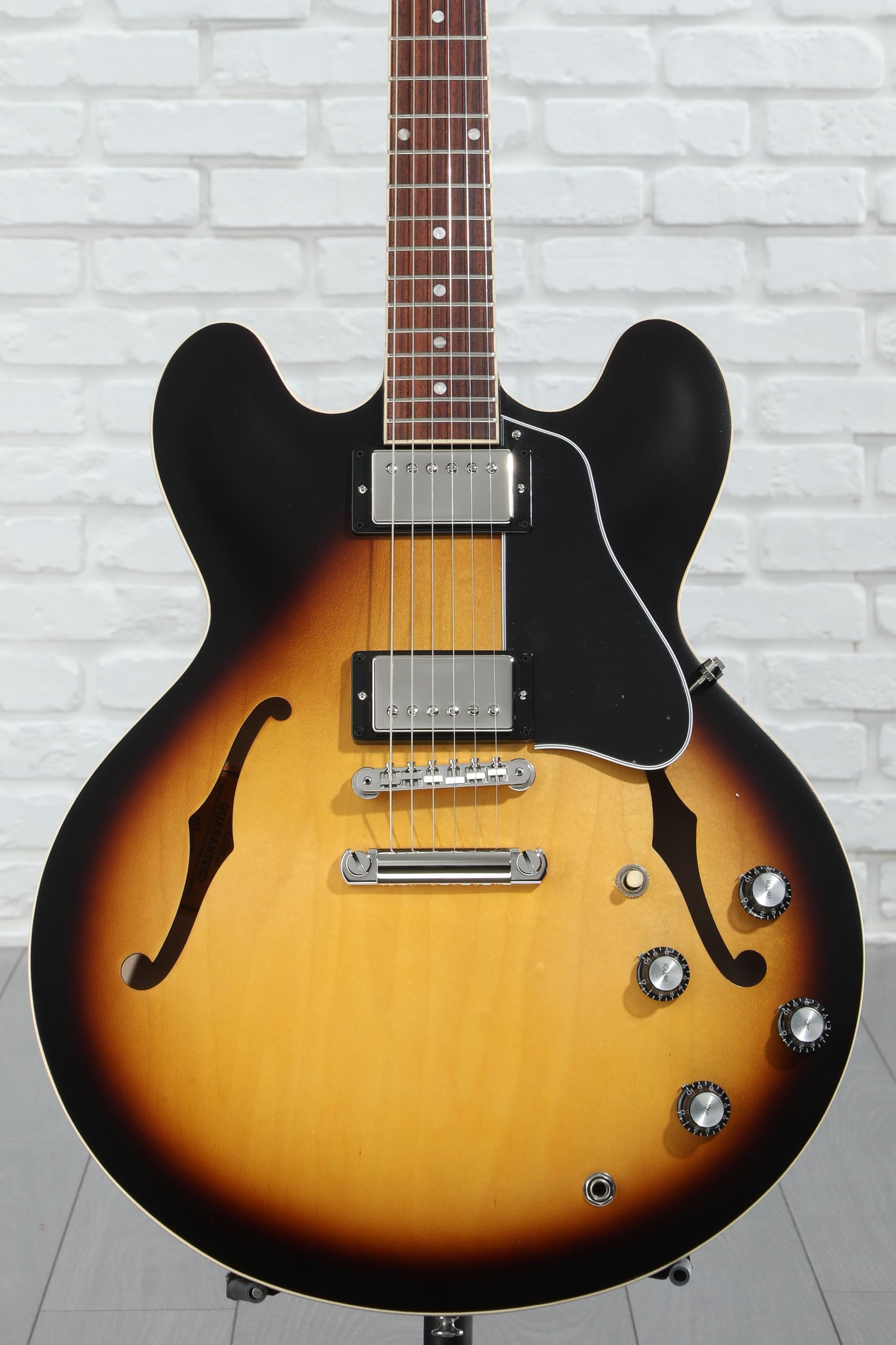 Gibson ES-335 Satin - Satin Vintage Burst | Sweetwater
