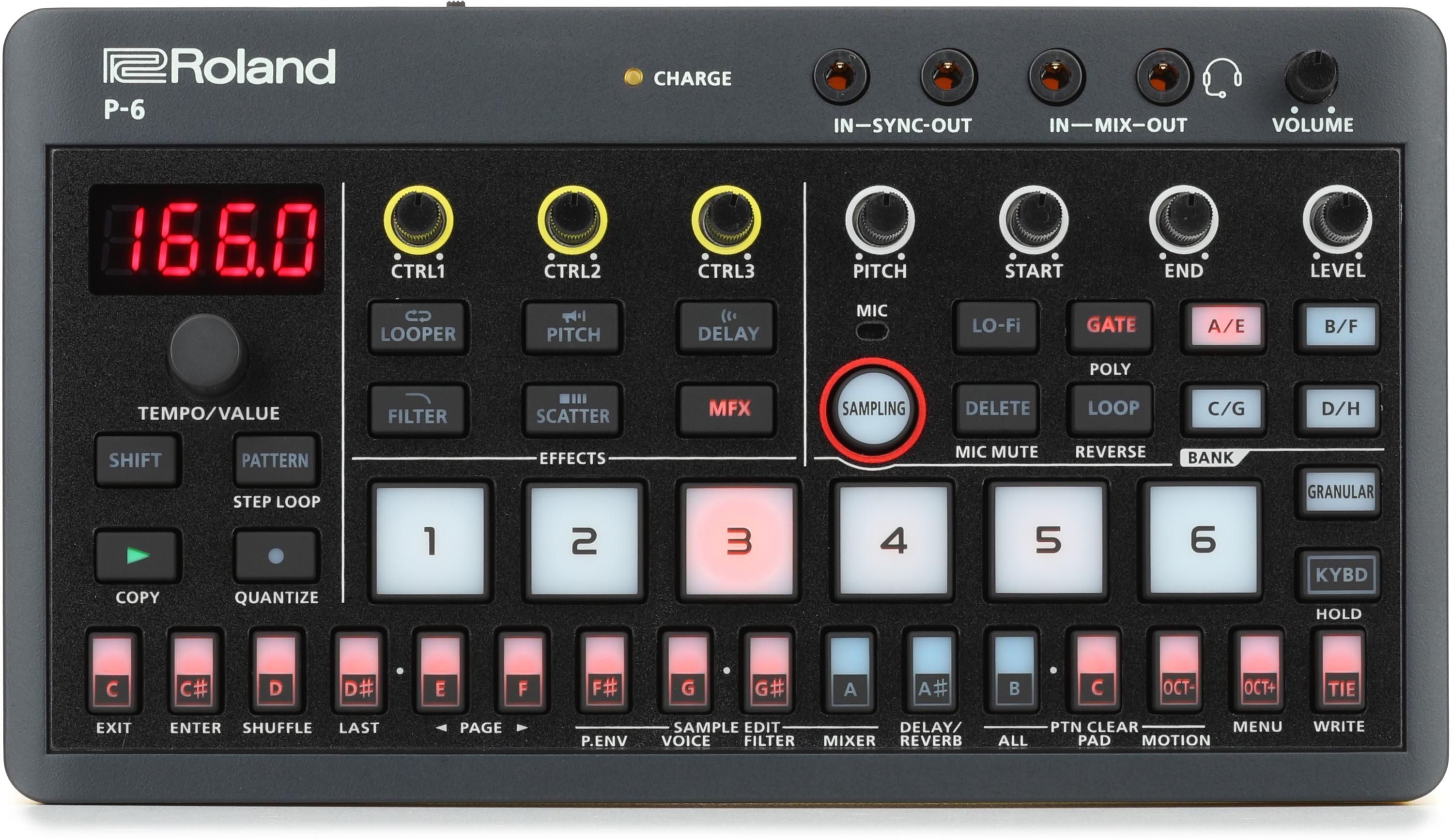 Roland P-6 Creative Sampler | Sweetwater