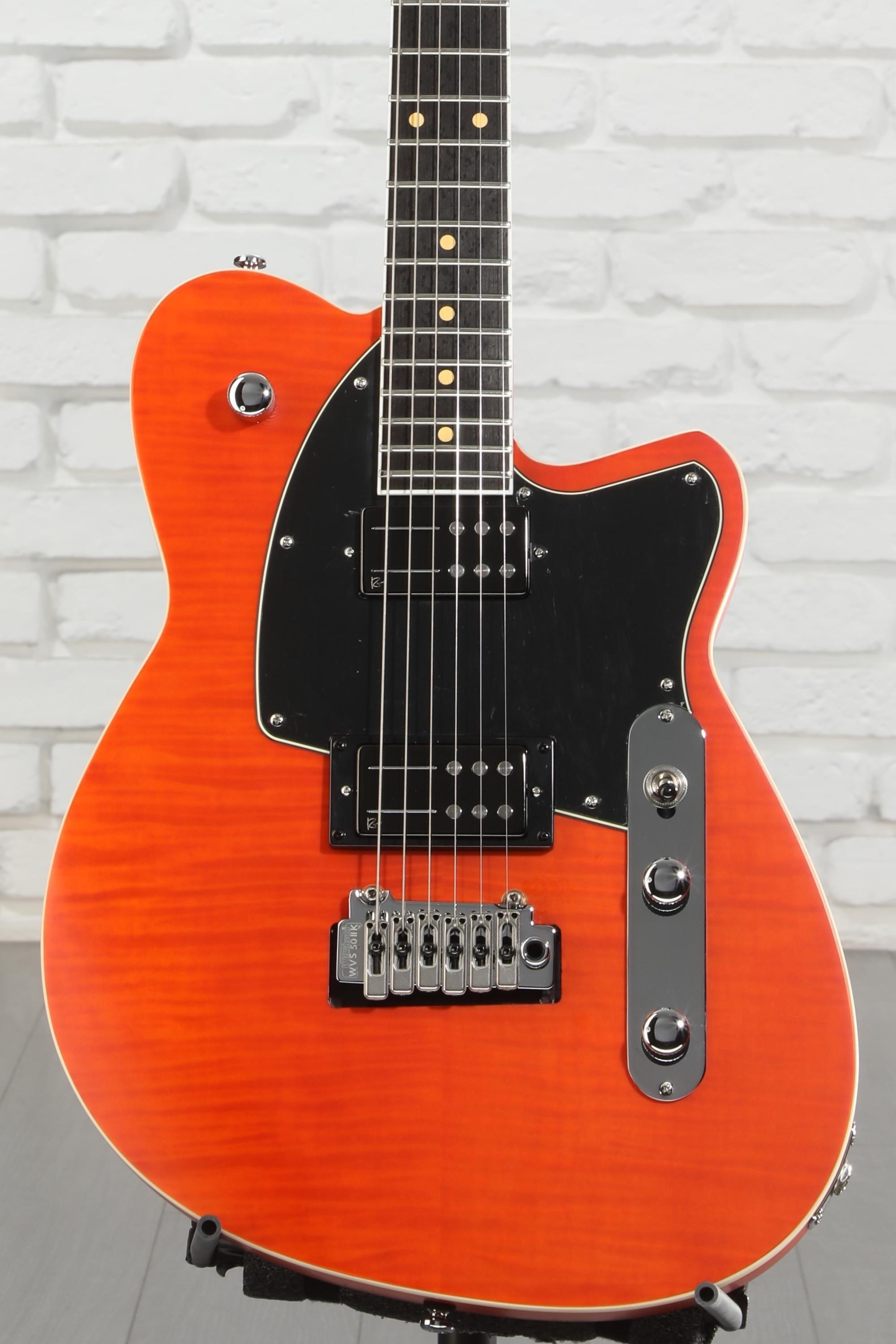 Reverend Reeves Gabrels Signature Electric Guitar - Rock Orange