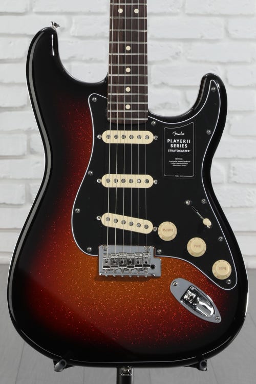 Fender Player II Stratocaster Electric Guitar - Limited-edition Sparkle 3-color Sunburst