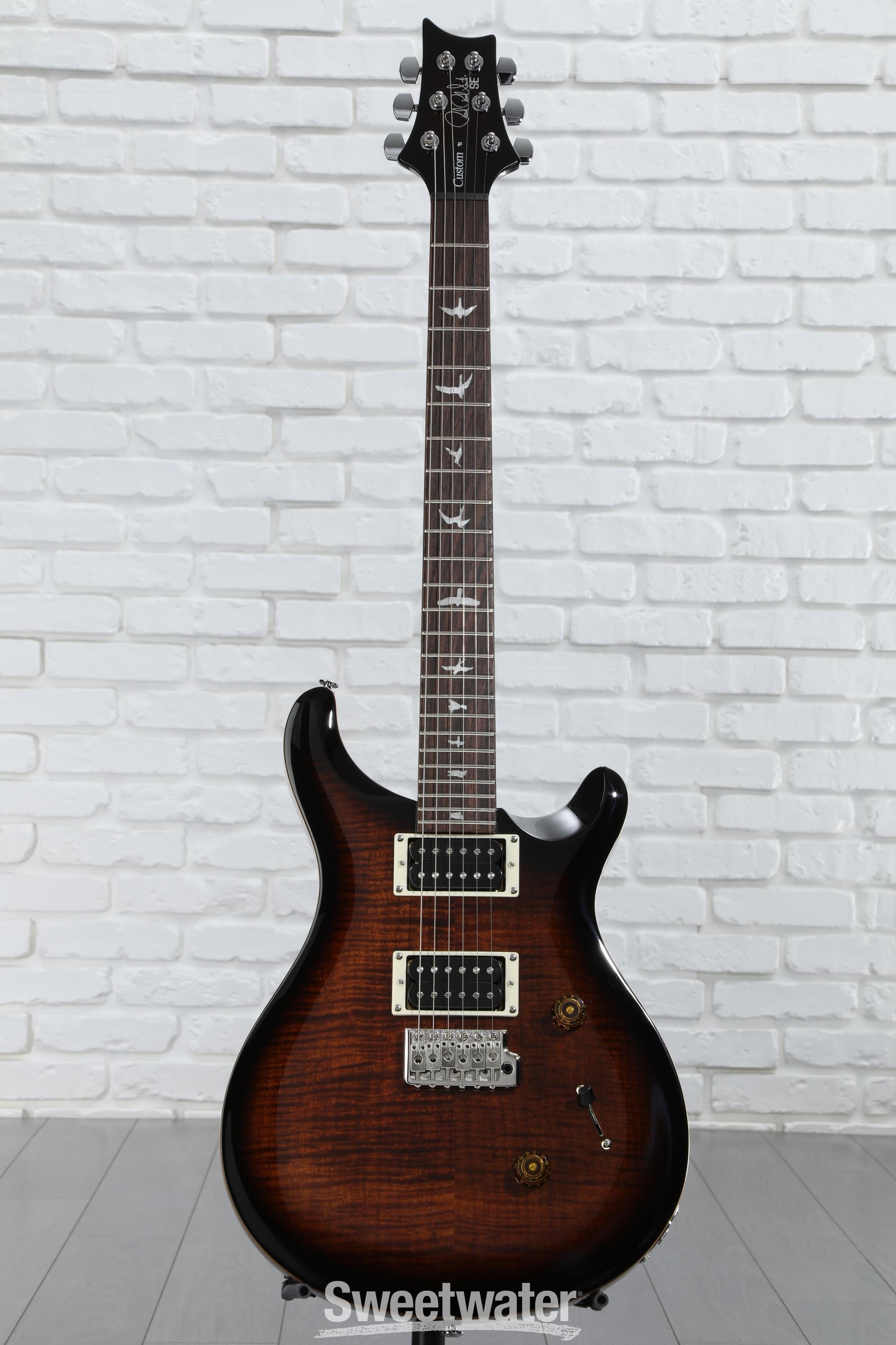 7/11（金）まで３日間限定出品　美品 PRS SE Custom 24 PRS SE Custom 24 Quilted Carved Top With Ebony Fingerboard