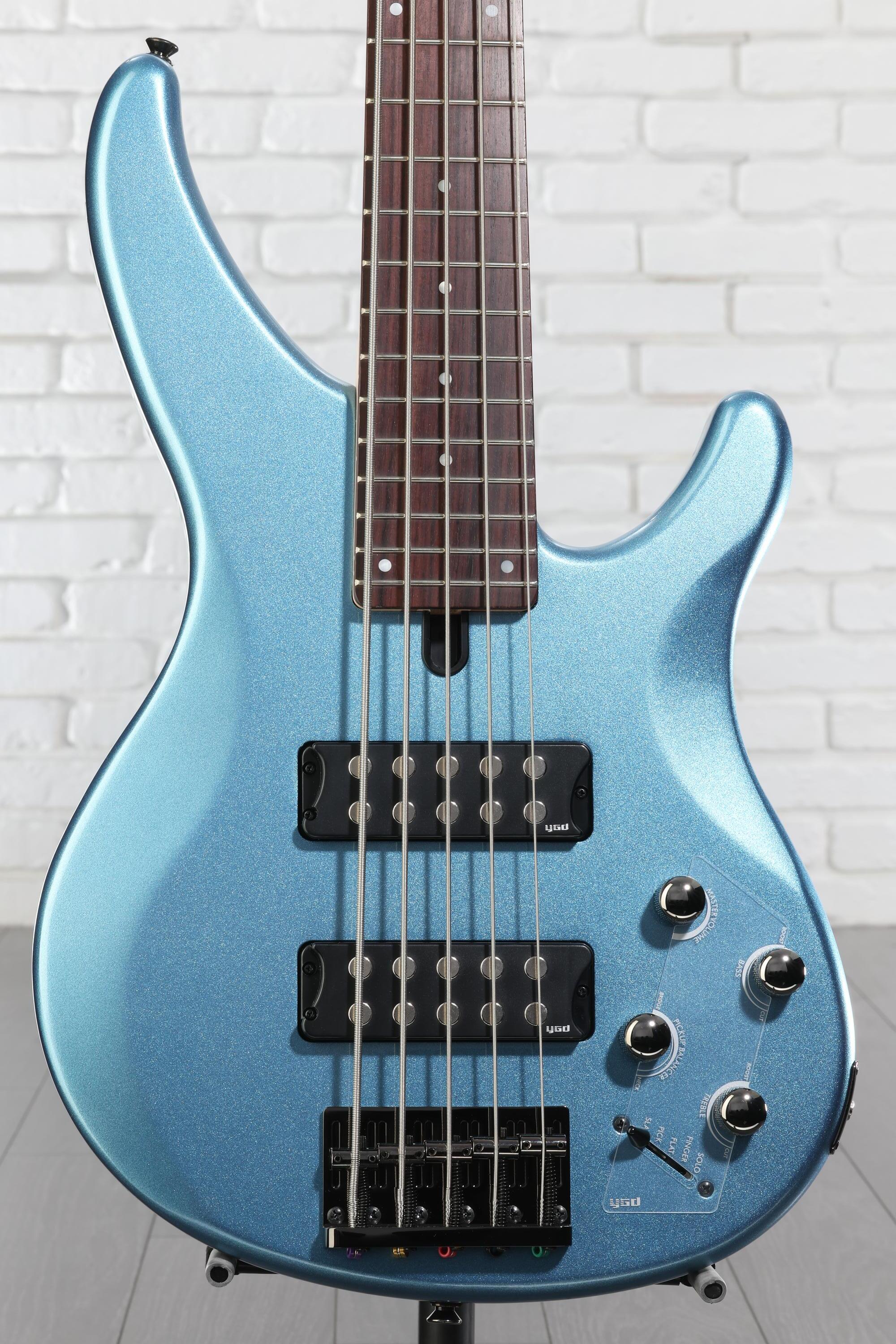 Yamaha TRBX305 5-string Bass Guitar - Factory Blue | Sweetwater
