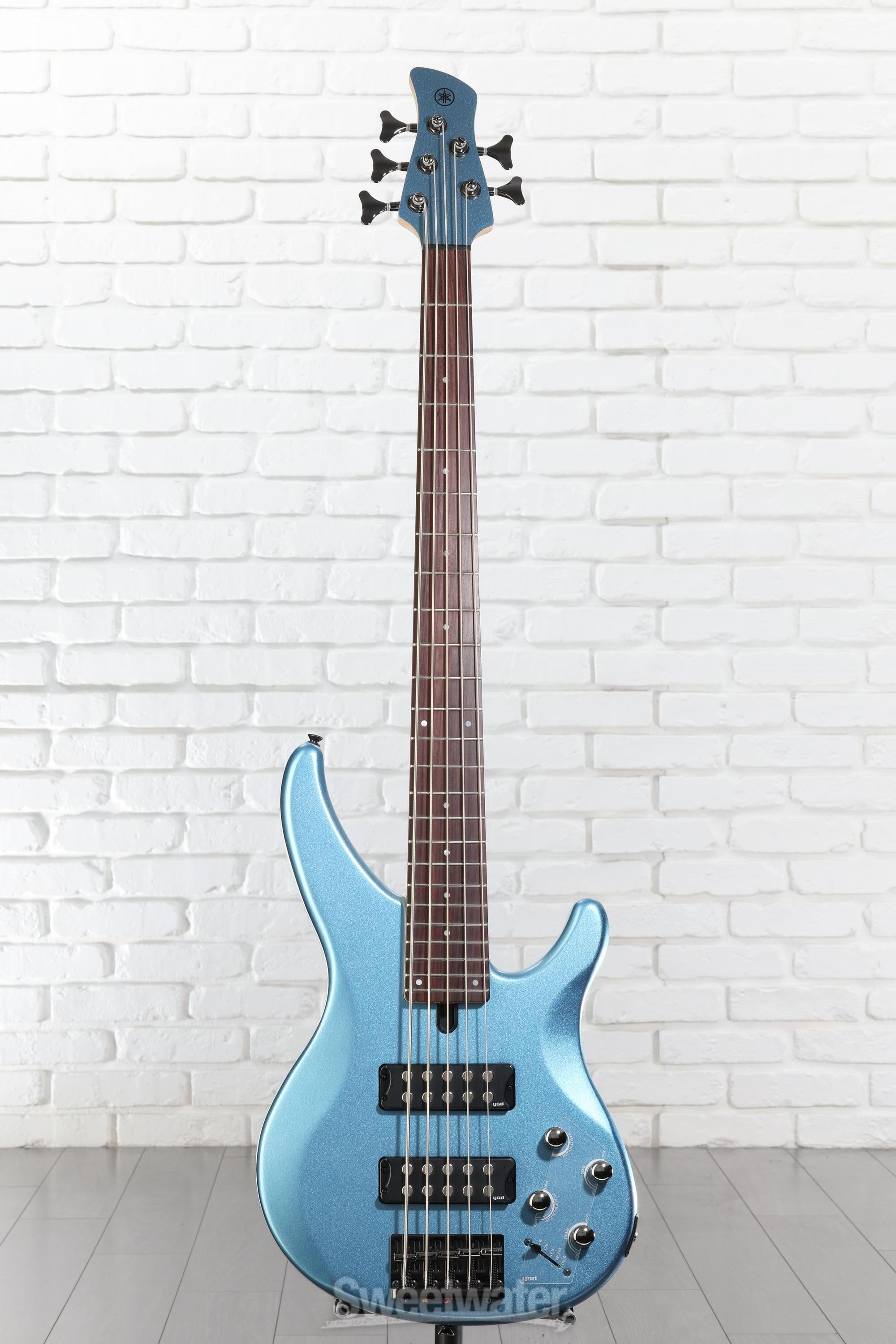 Yamaha TRBX305 5-string Bass Guitar - Factory Blue | Sweetwater