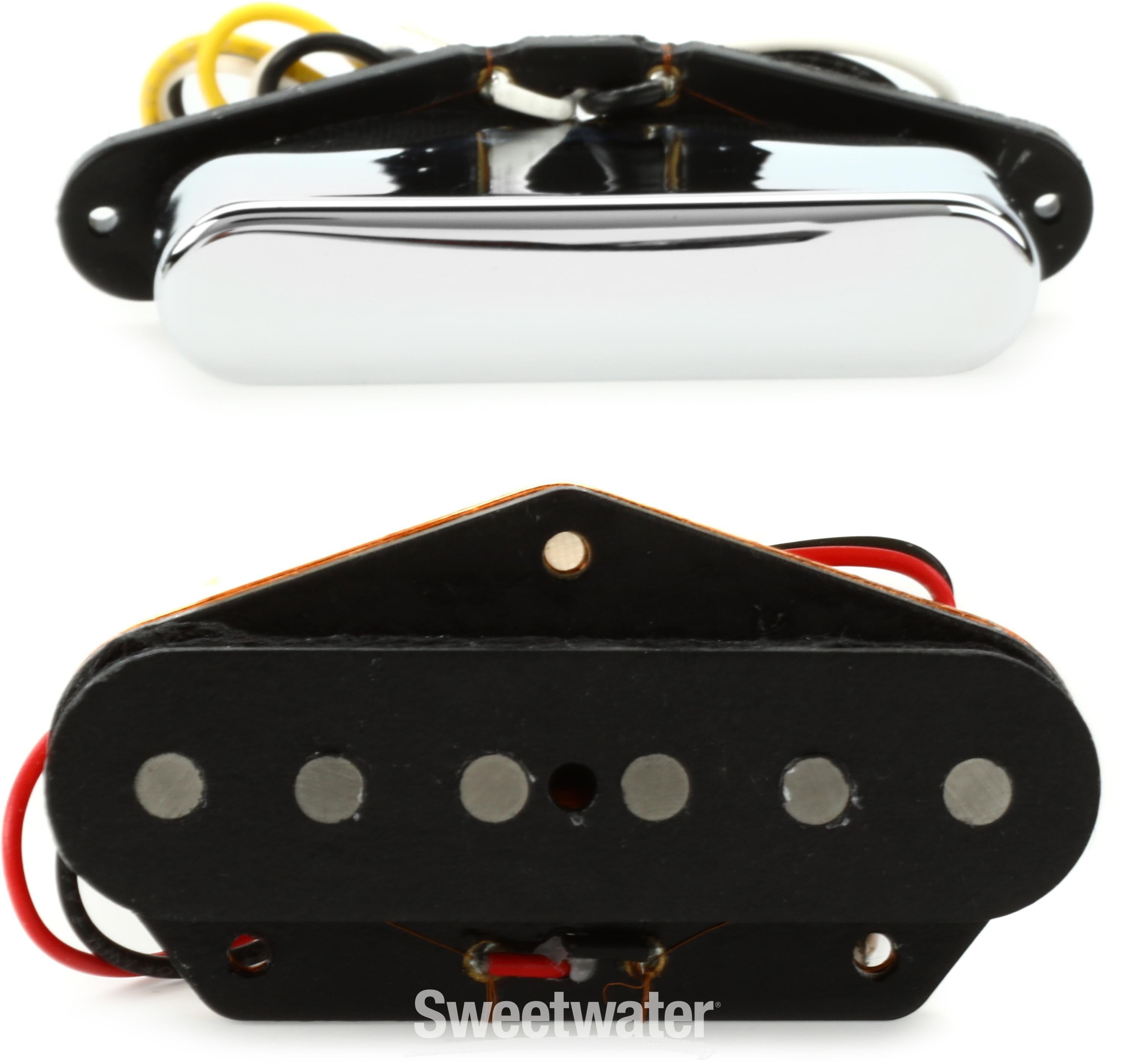 Fender Yosemite Telecaster 2-piece Pickup Set - Black/Chrome 