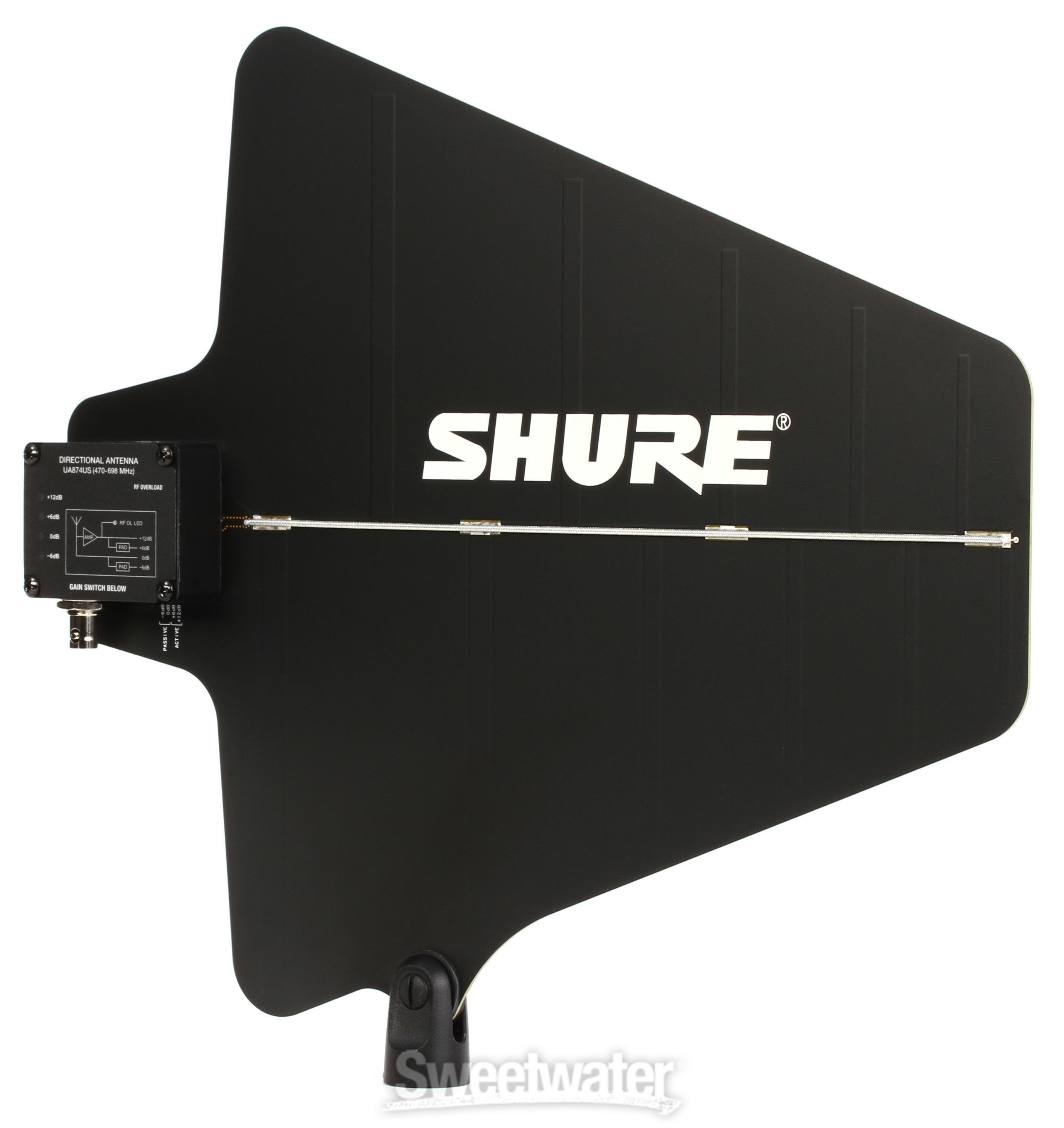 SHURE UA874Z16 アクティブ指向性アンテナ-