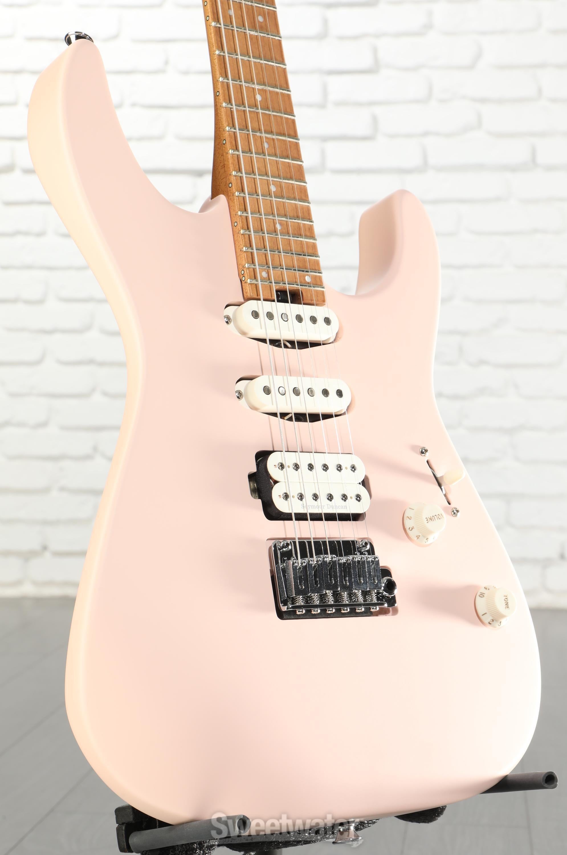 Charvel Pro-Mod DK24 HSS Electric Guitar - Shell Pink | Sweetwater