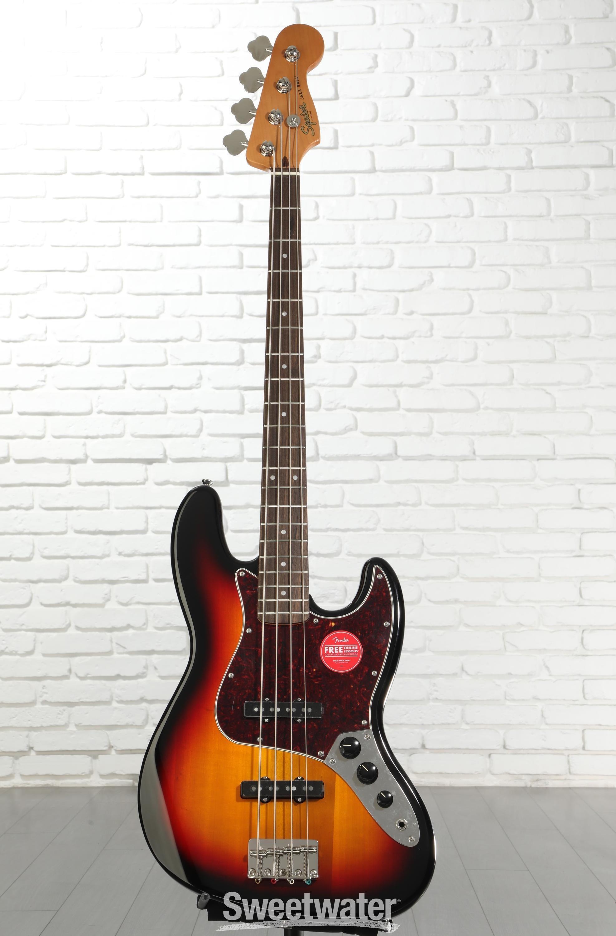 Squier Classic Vibe '60s Jazz Bass - 3-Tone Sunburst Reviews