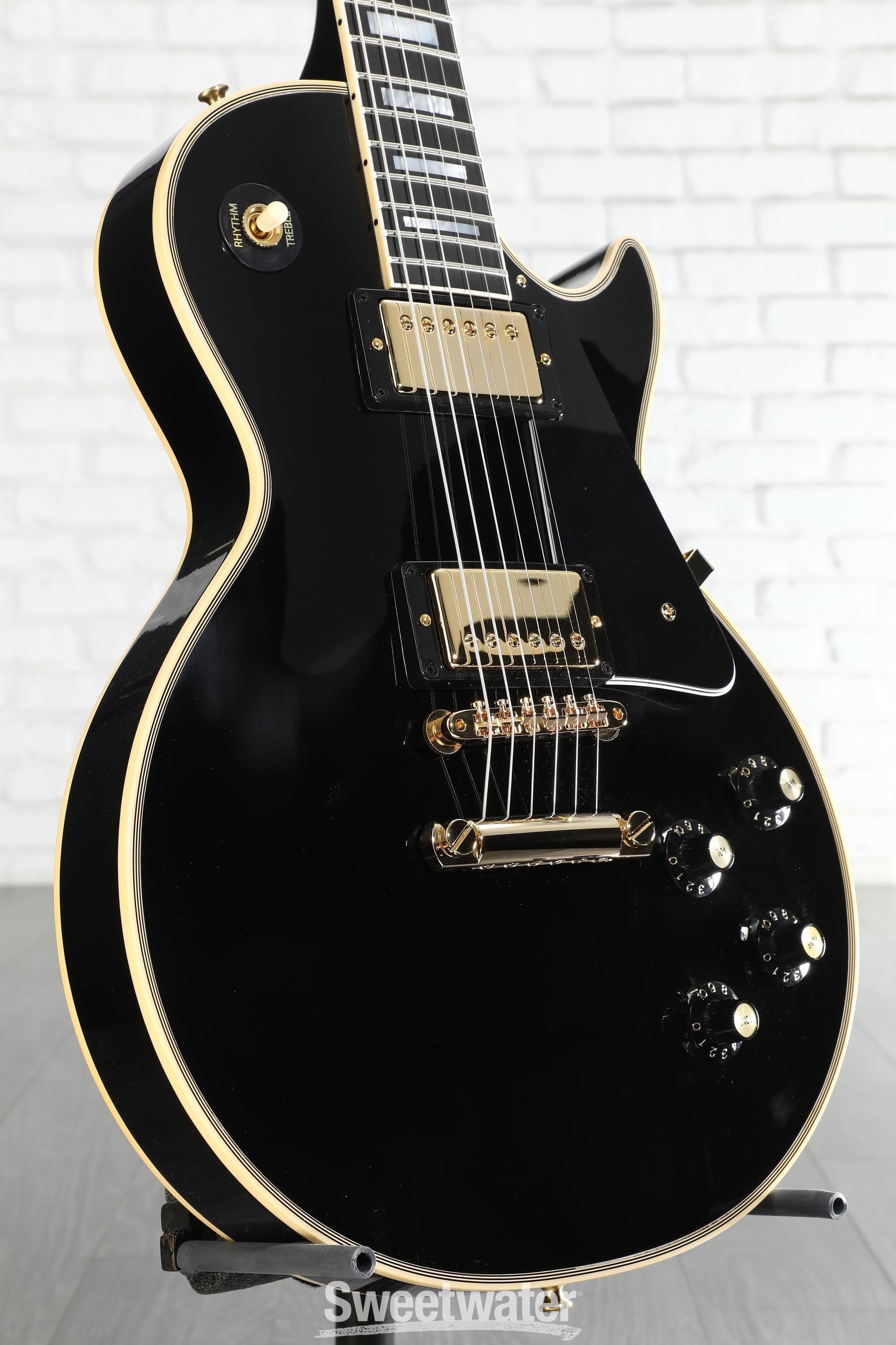 Gibson Custom 1968 Les Paul Custom Reissue Electric Guitar - Ebony