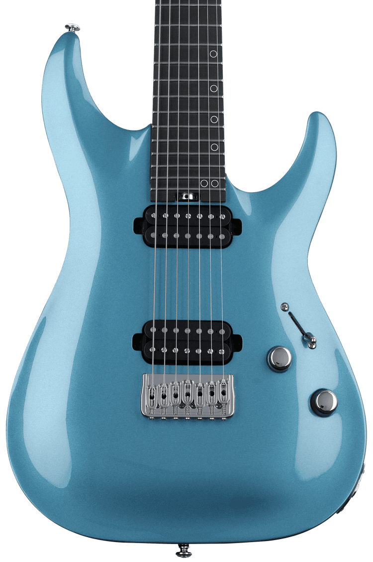 Schecter Aaron Marshall AM-7 7-string Electric Guitar - Cobalt