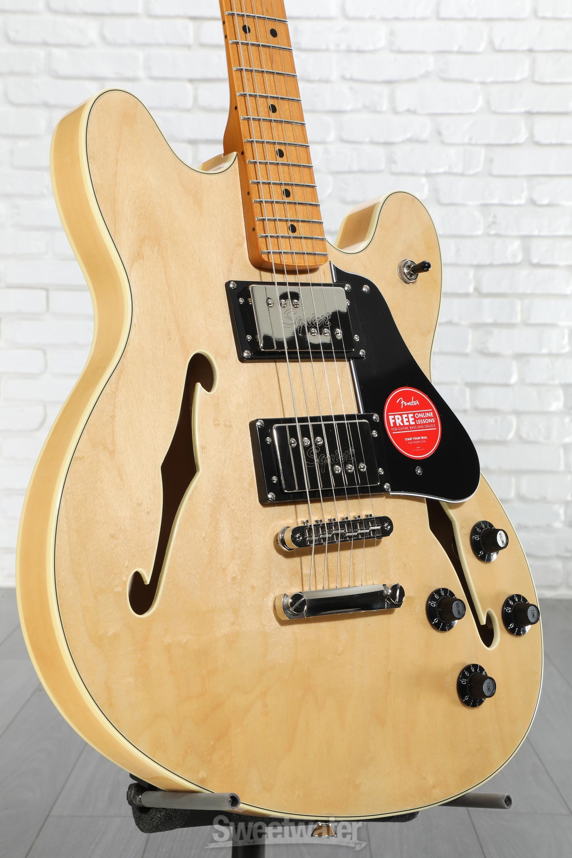 Squier Classic Vibe Starcaster - Natural | Sweetwater