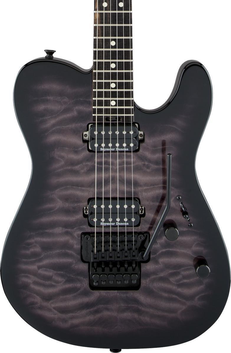 Charvel Pro-Mod San Dimas Style 2 HH FR - Transparent Black