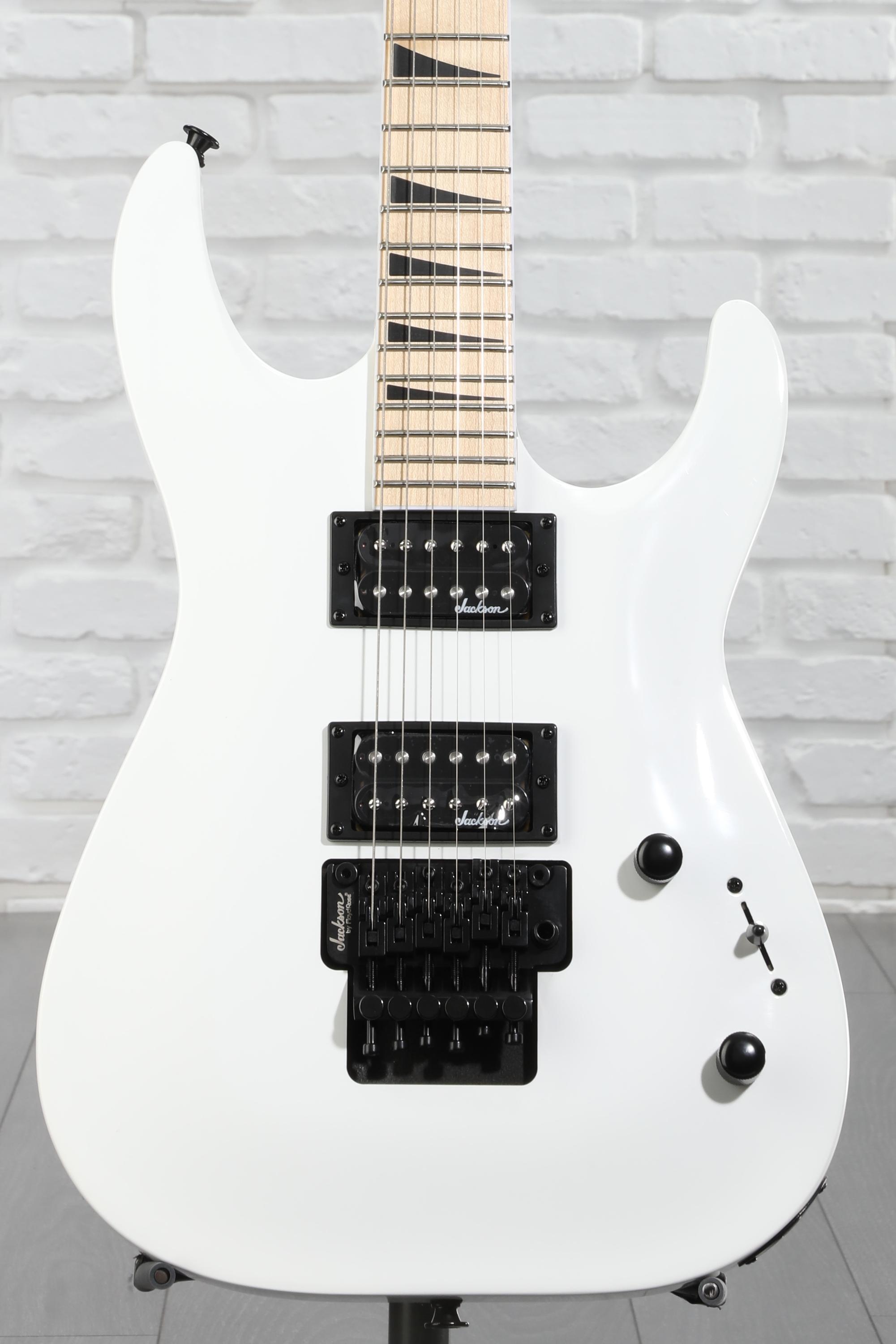 Jackson Dinky Arch Top JS32 DKAM - Snow White | Sweetwater