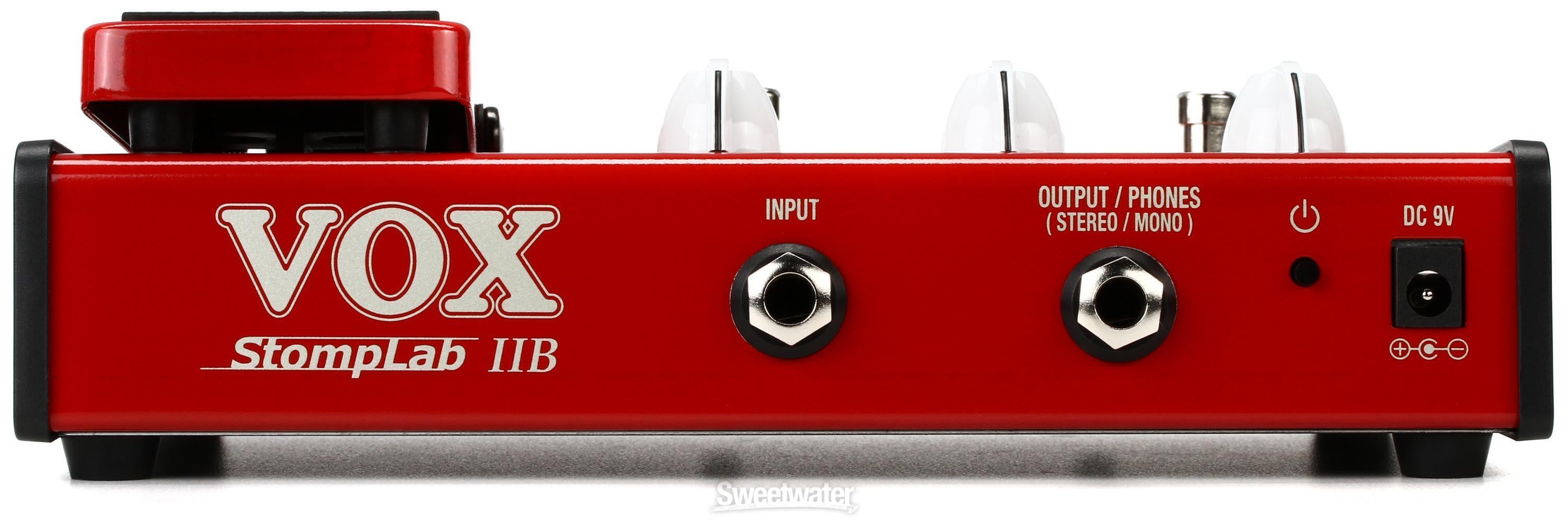 Vox StompLab 2B Bass Multi-effects Pedal | Sweetwater