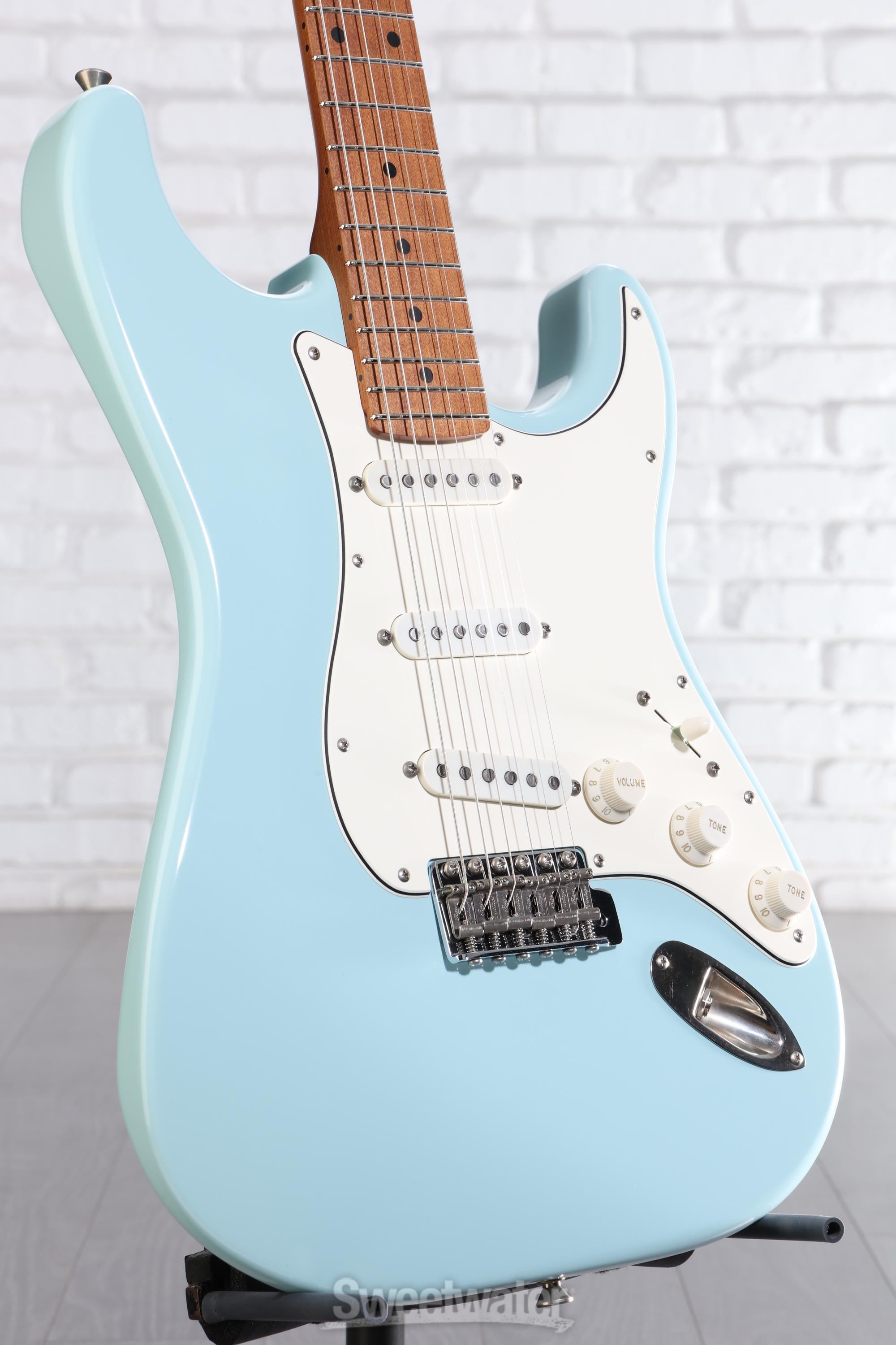 Photo of Xotic XSC-1 California Classic Electric Guitar - Sonic Blue with Roasted Maple Fingerboard