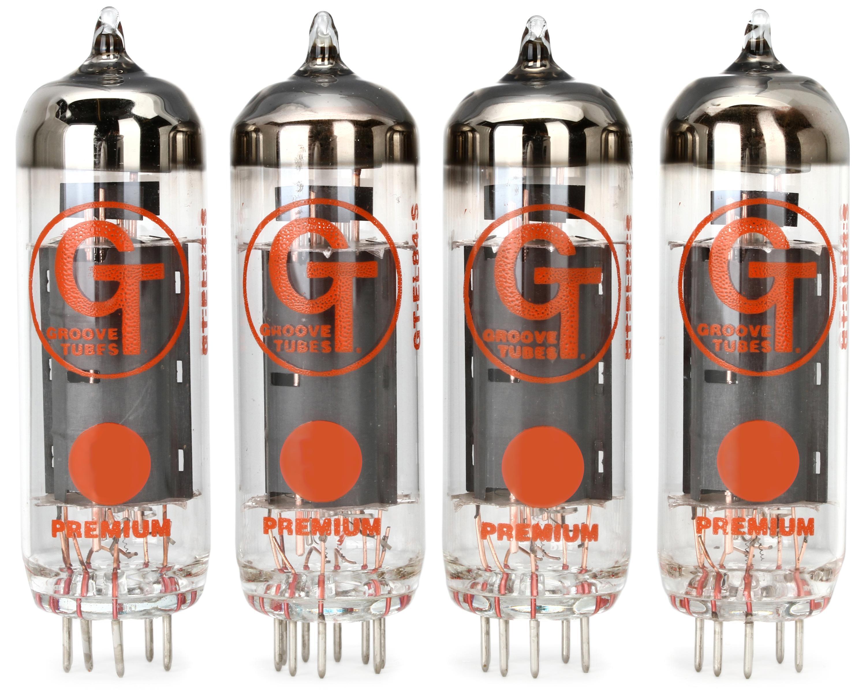 Groove Tubes GT-EL84S Select Power Tubes - Medium Quartet | Sweetwater