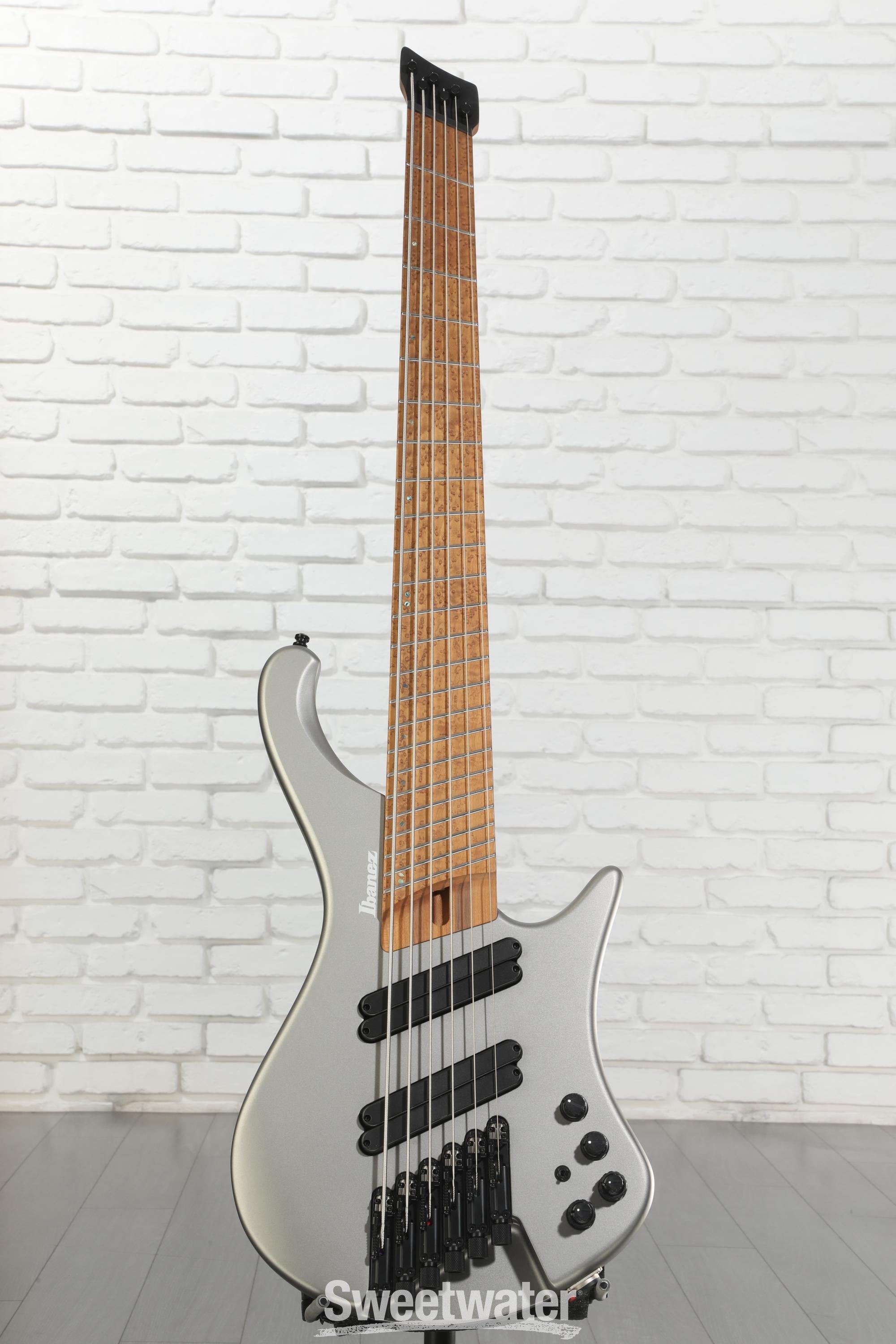 Ibanez Bass Workshop EHB1006MS 6-string Bass Guitar - Metallic