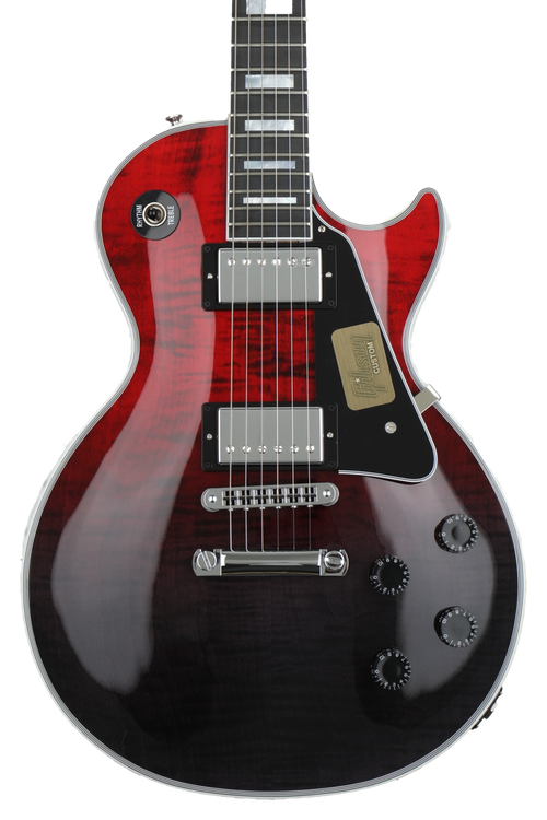 売り切れ必至！ Figured Custom Paul Les Custom Gibson - Sweetwater | Fade Tiger ギター