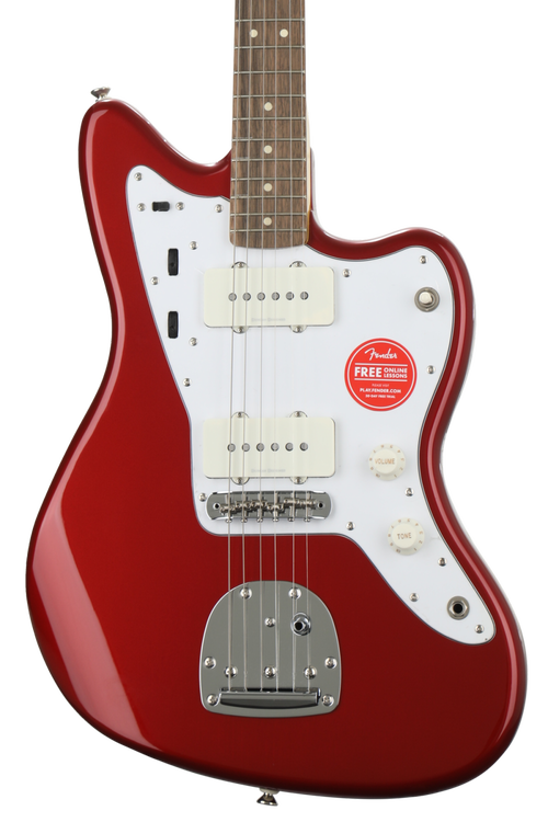 Squier Vintage Modified Jazzmaster - Candy Apple Red w Squier Vintage Modified Jazzmaster - Candy Apple Red w