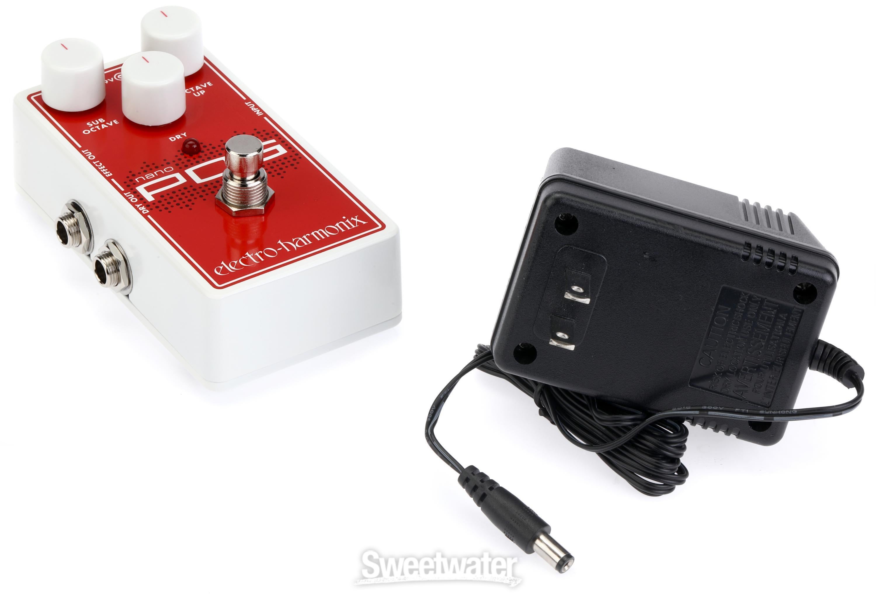 Electro-Harmonix Nano Pog Polyphonic Octave Generator Pedal | Sweetwater