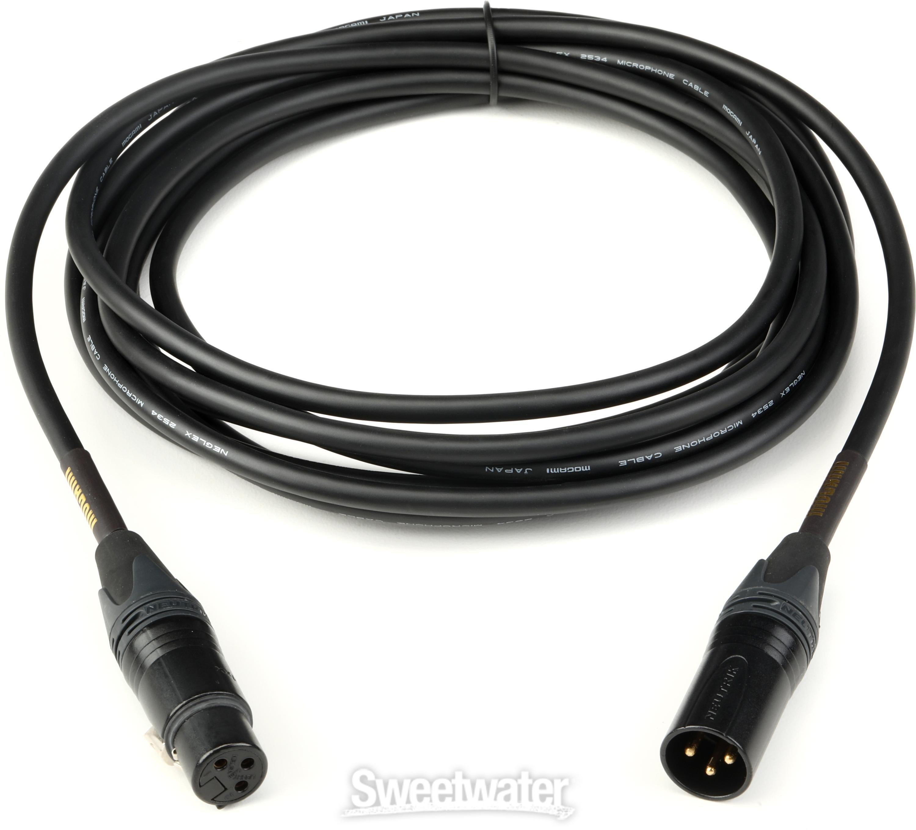 Mogami Gold Studio Microphone Cable - 15 foot | Sweetwater