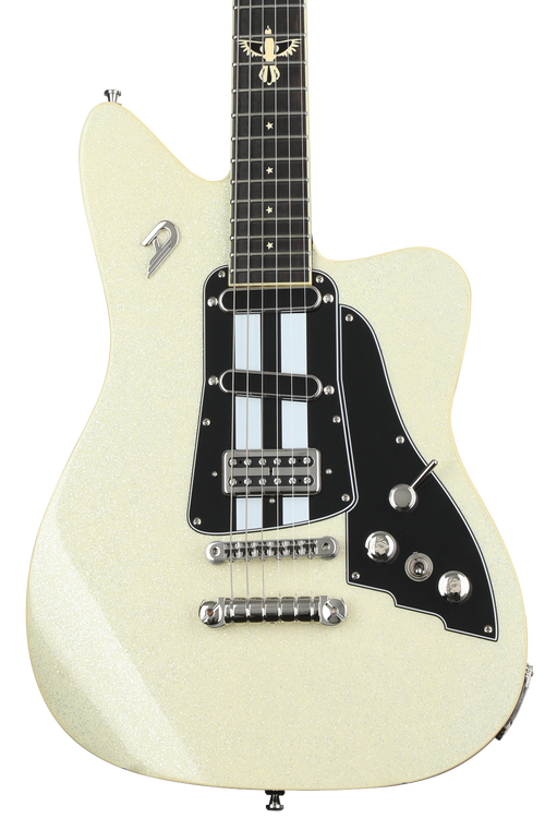 ギター Duesenberg Duesenberg Alliance Dave Baksh Signature Electric Guitar - White
