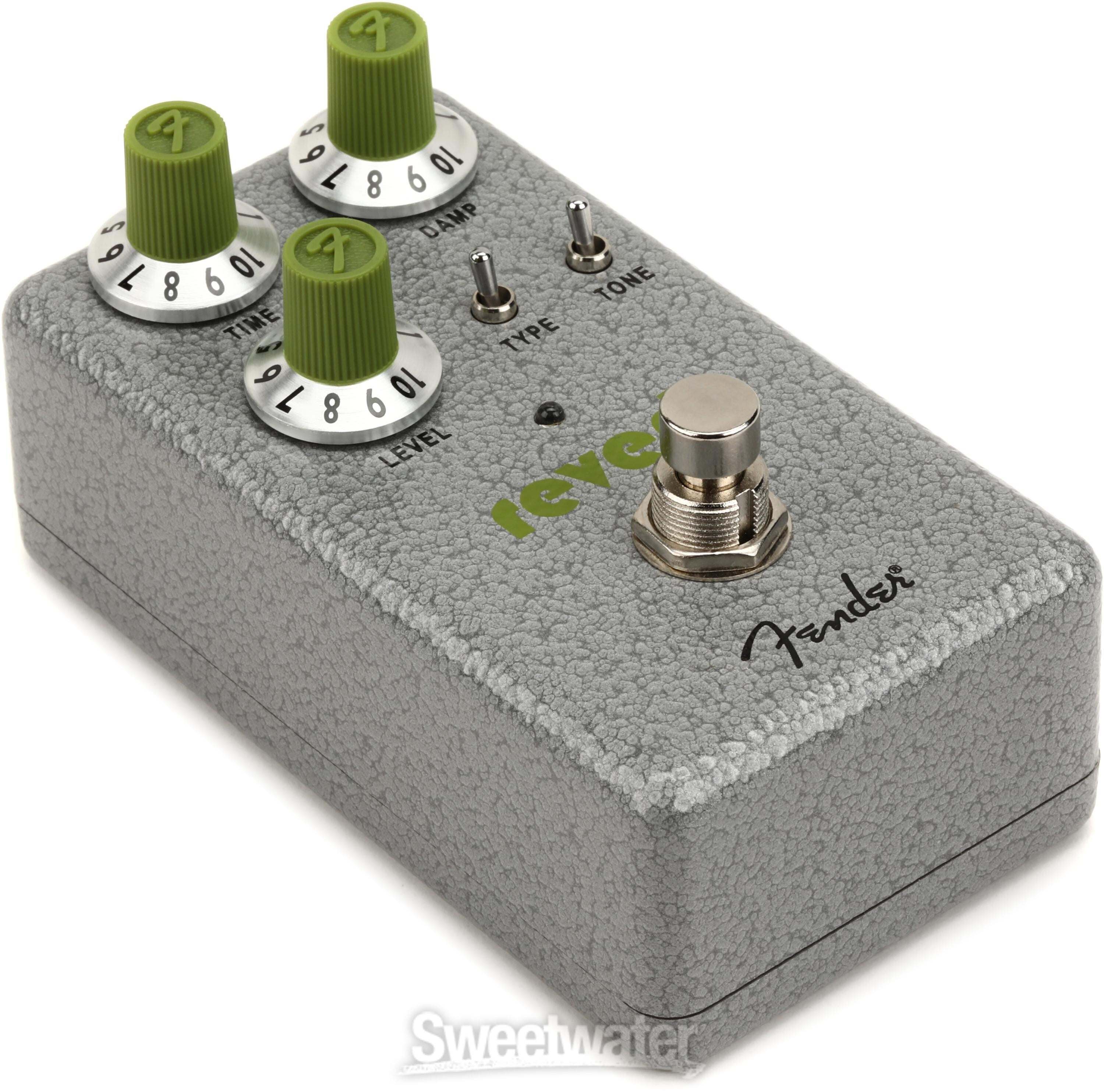 Fender Hammertone Reverb Pedal Reviews | Sweetwater