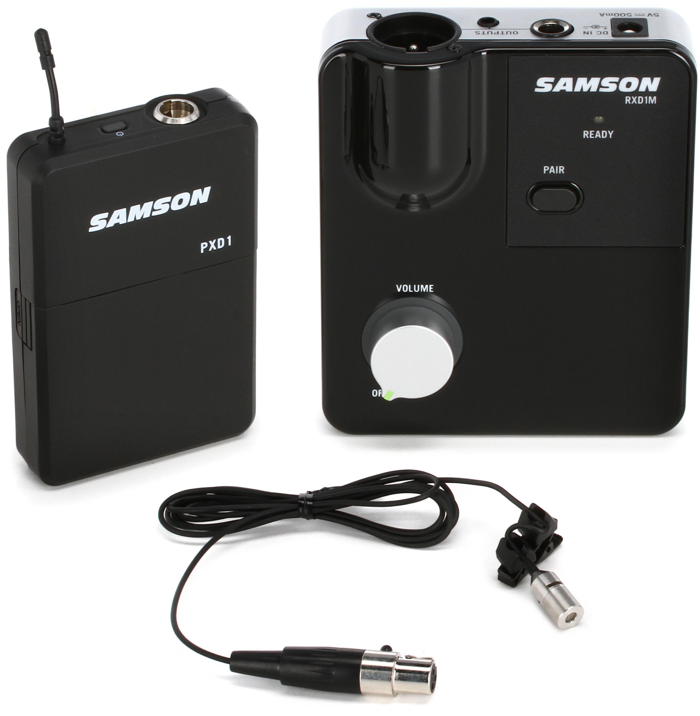 Samson Concert 77 Lavalier System - Channel N1 (642.375 MHz