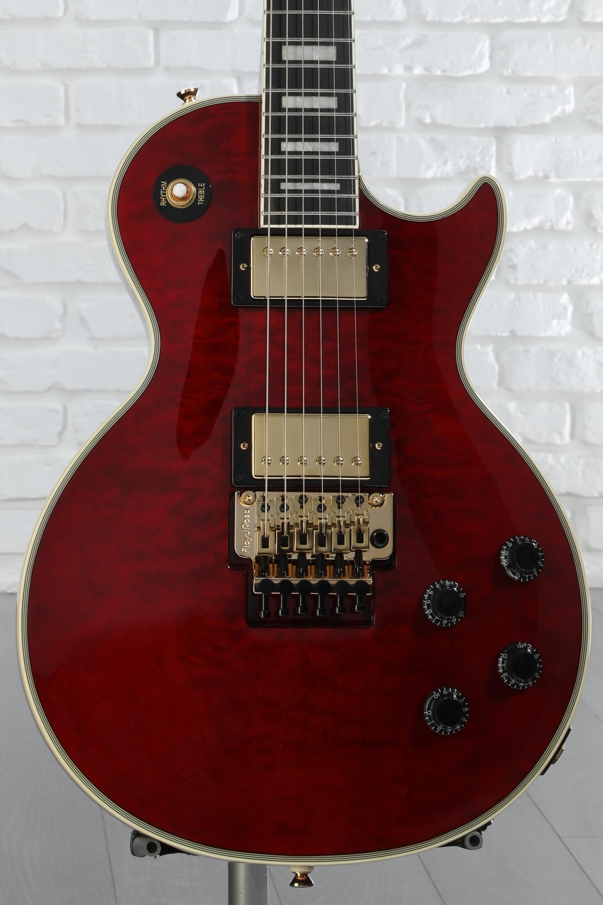 エピフォン レスポールカスタム Alex Lifeson Axcess Epiphone Alex Lifeson Les Paul Custom Axcess Electric Guitar
