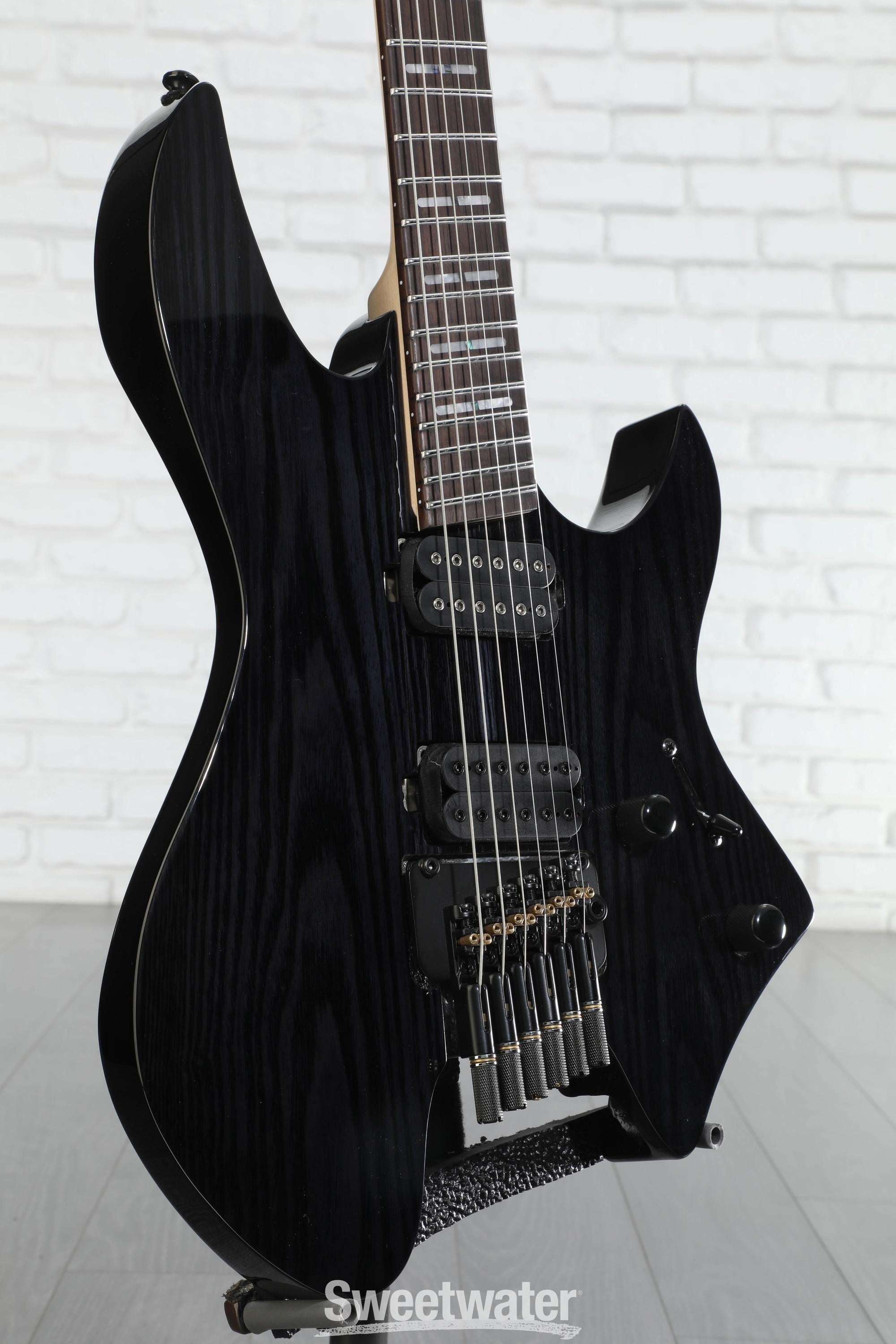 Sire Larry Carlton X6 Headless Electric Guitar - Transparent Black