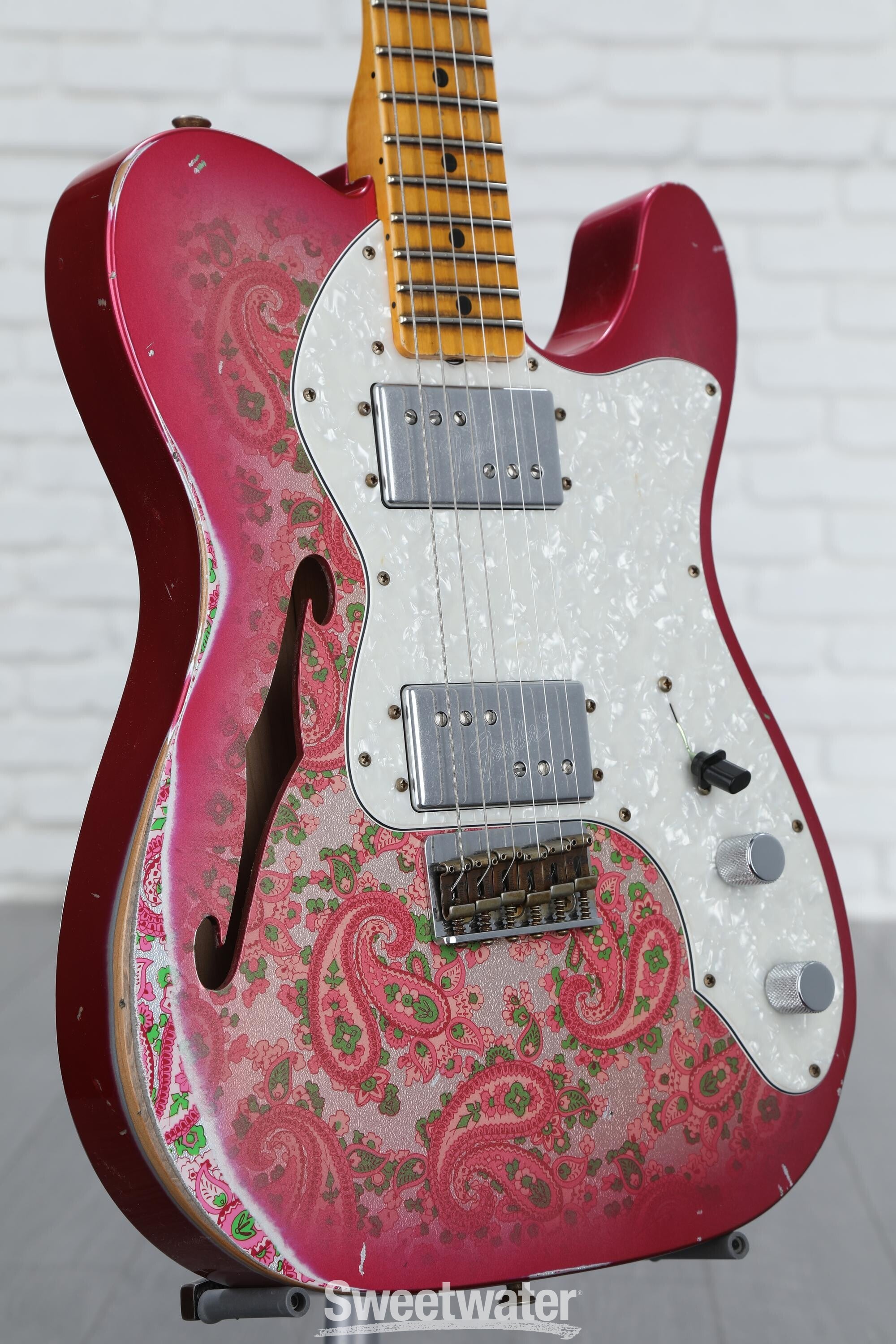 Fender Custom Shop 1972 Telecaster Thinline Heavy Relic - Aged