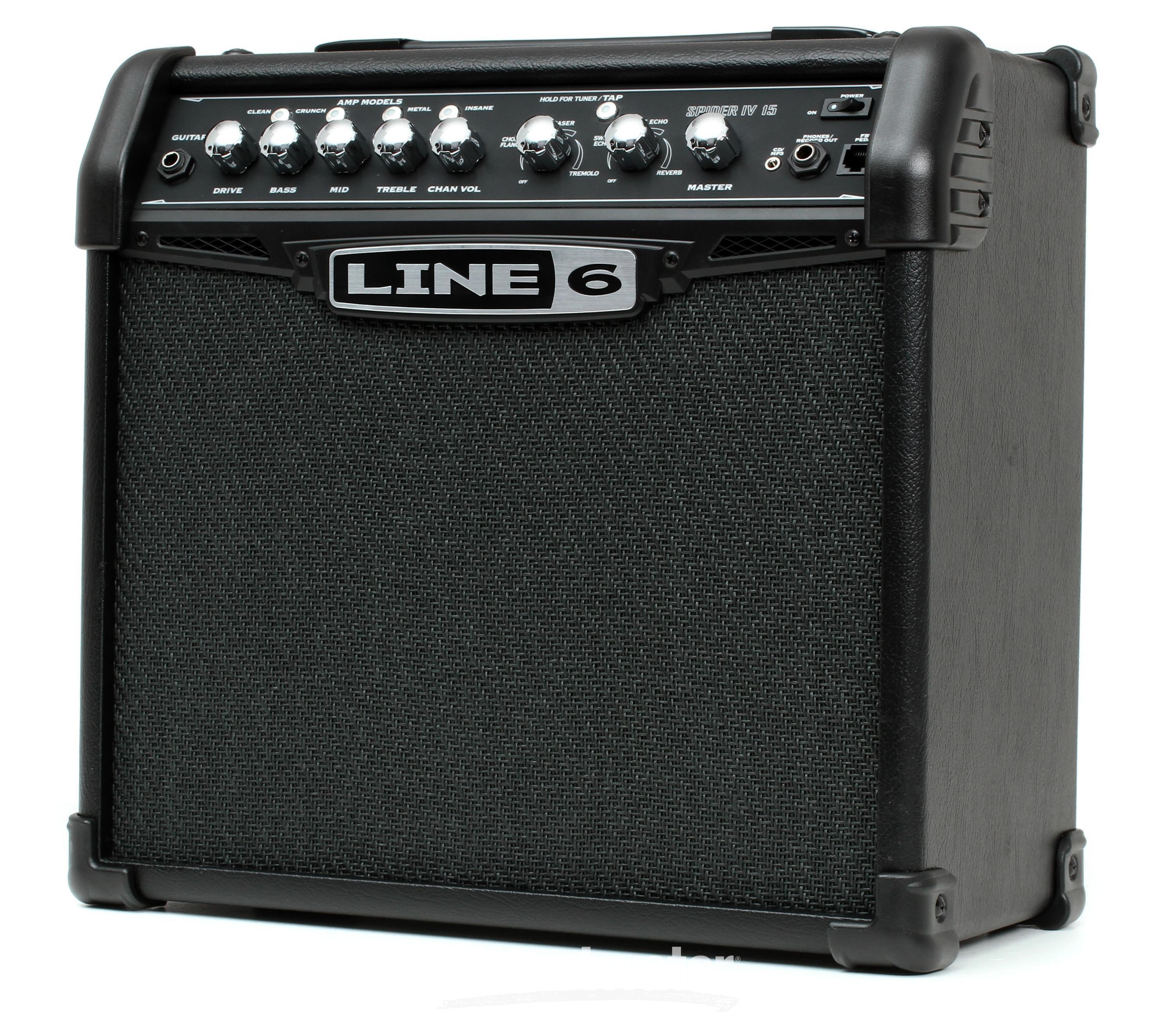 Line 6 Spider IV 15 - Modeling 15W 1x8