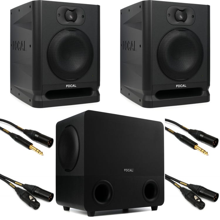 Focal Alpha 65 Evo inch Powered Studio Monitor (Pair) with