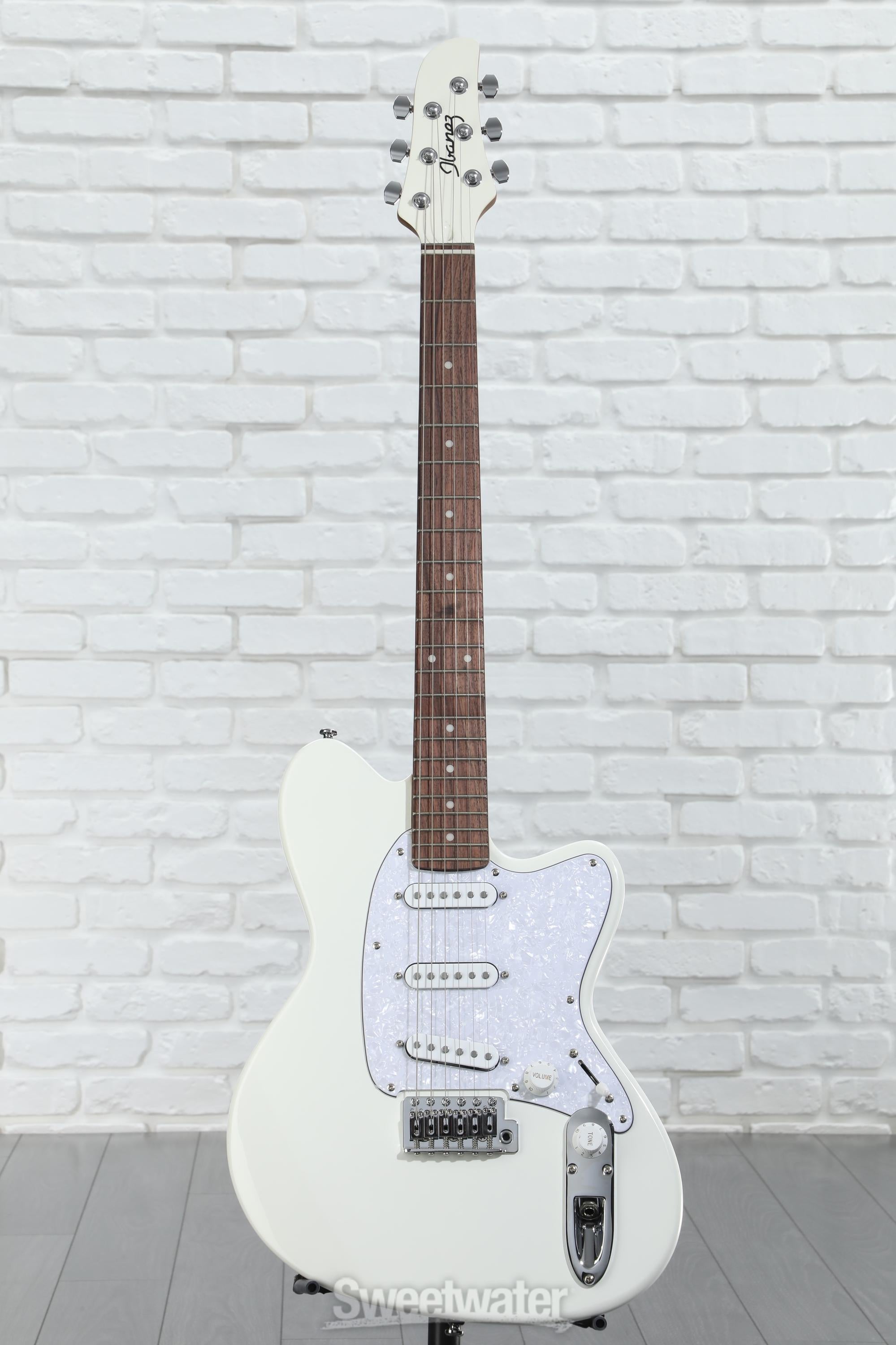 ギター Ibanez ICHI00 Ibanez ICHI00VWH Ichika White – Motor City Guitar