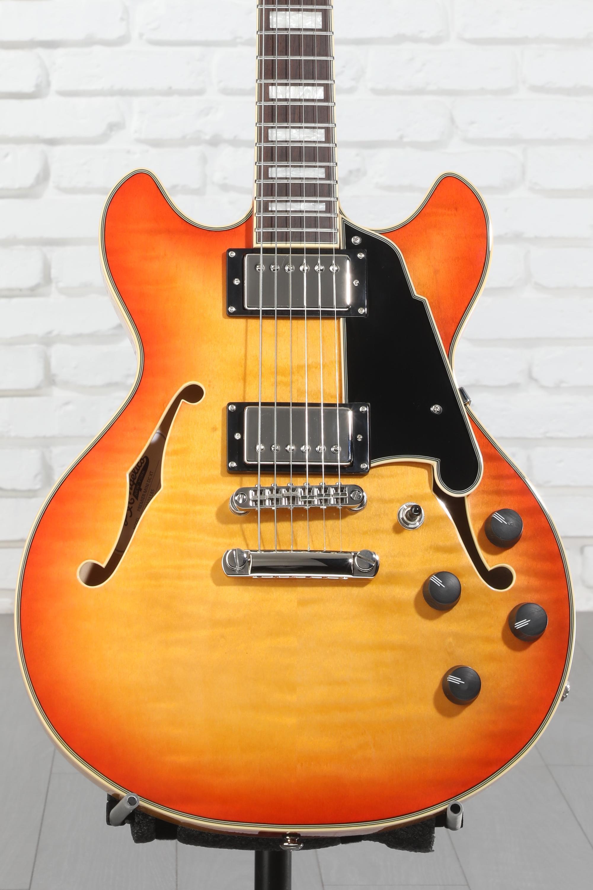 D'Angelico Premier Mini DC XT Semi-hollowbody Electric Guitar